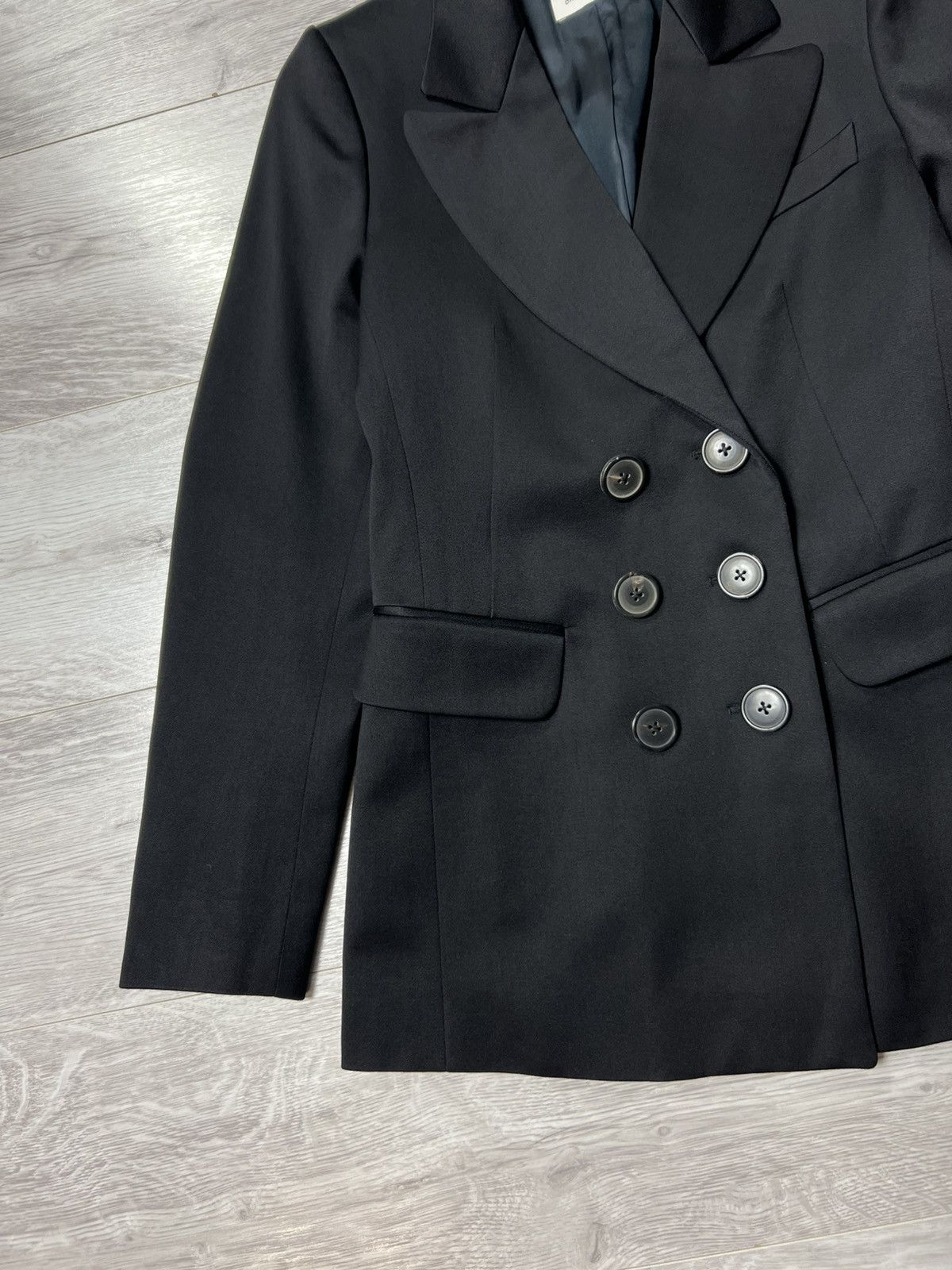 Dries Van Noten Dries Van Noten Double Breasted Blazer Wool & Cotton Size 36 Size S / US 4 / IT 40 - 5 Thumbnail