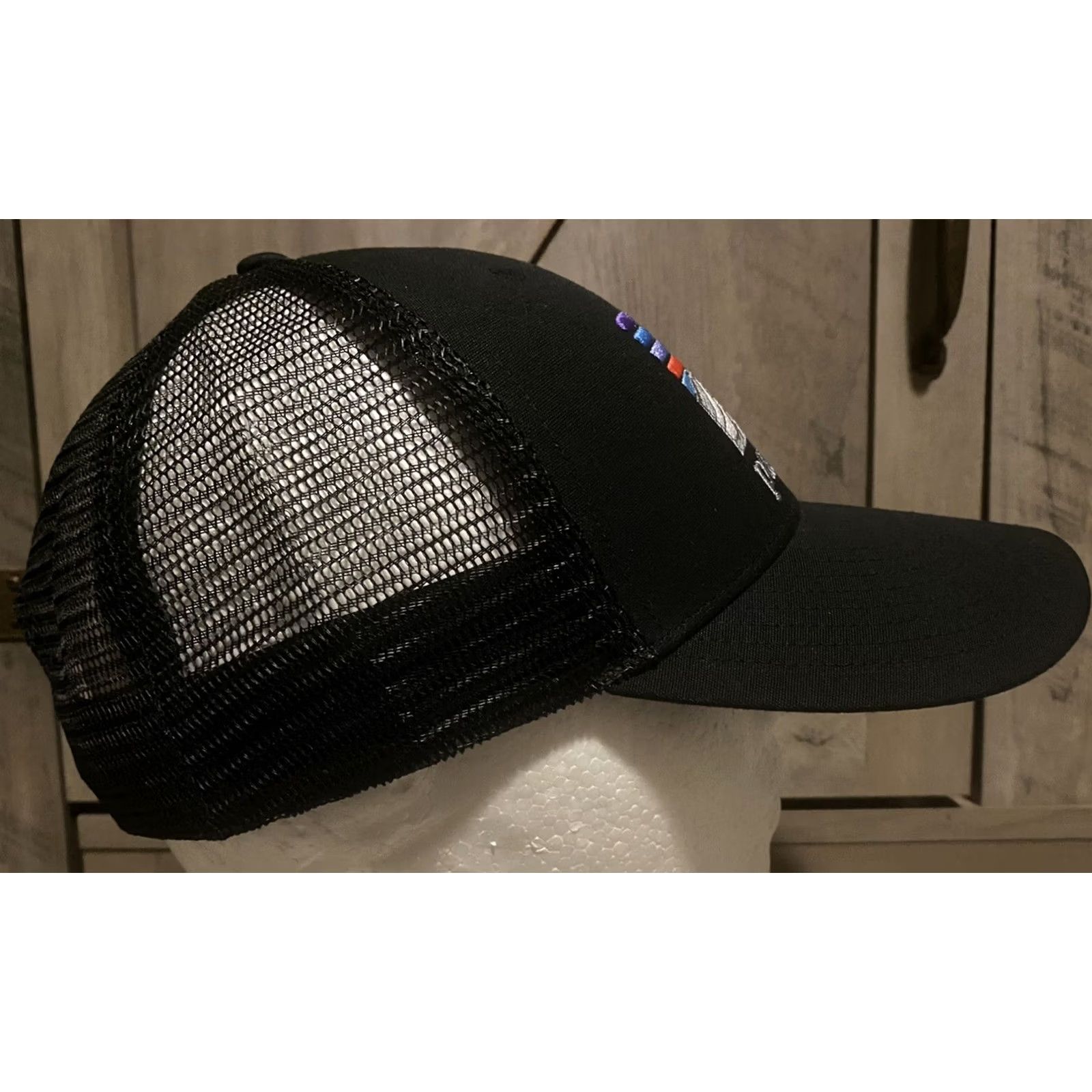 Patagonia Patagonia Trucker Hat Men Adjustable Black Line Logo Ridge LoPro Logo Hat Size ONE SIZE - 3 Thumbnail