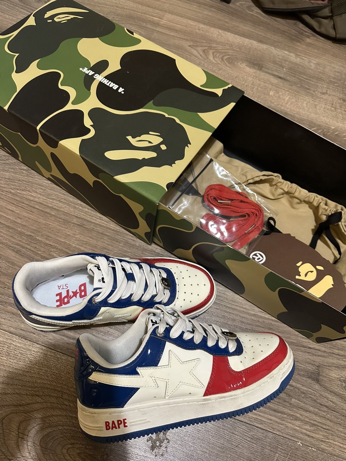 Bape BAPESTA M1 FRANCE Size US 6 / IT 36 - 1 Thumbnail