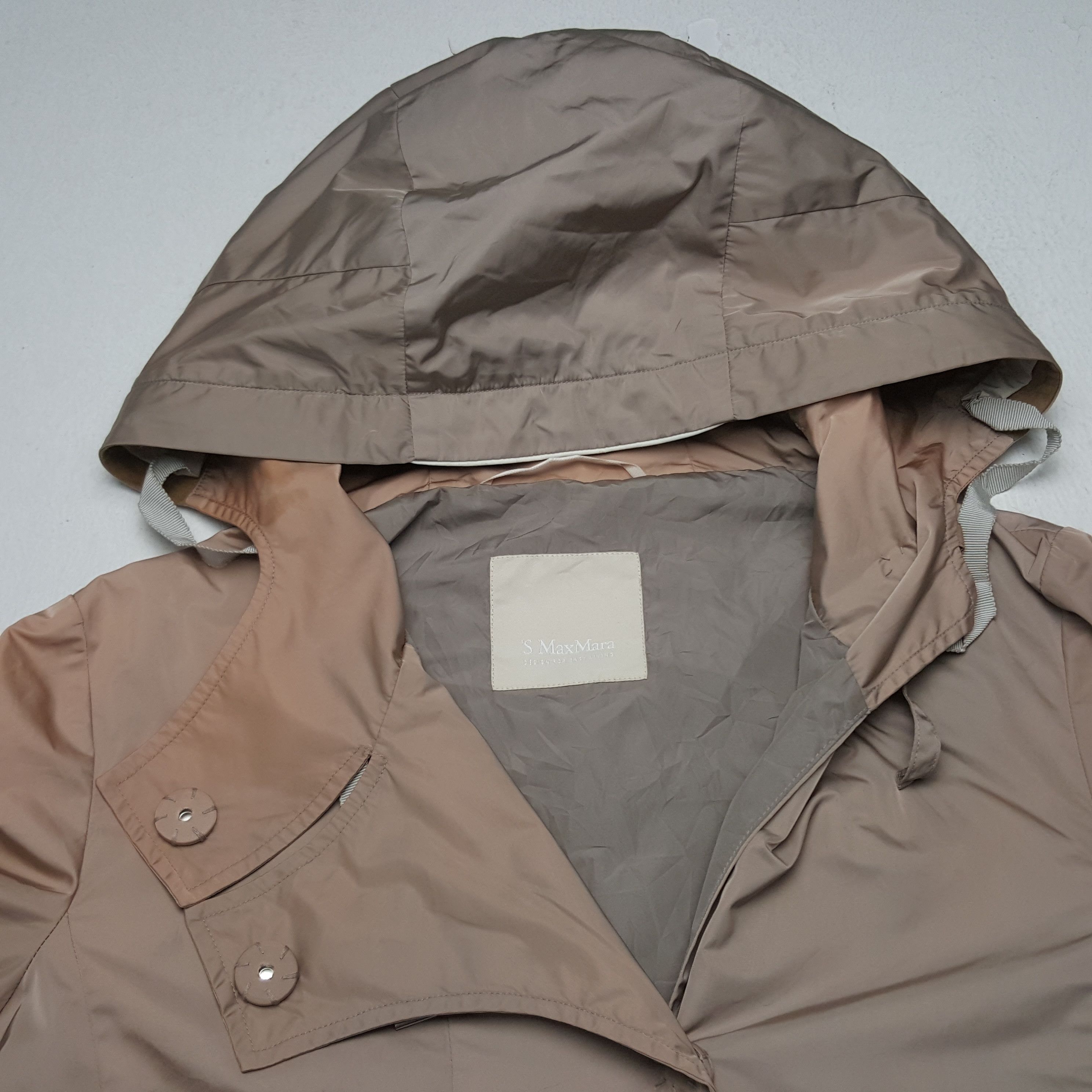 Vintage Vintage S' Max Mara Windbreaker Jacket Size XS / US 0-2 / IT 36-38 - 4 Thumbnail