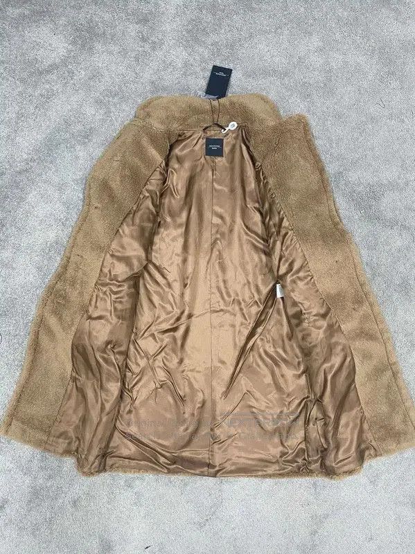 Max Mara MaxMara Women's Beige Wool Blend Coat . Size S / US 4 / IT 40 - 3 Thumbnail
