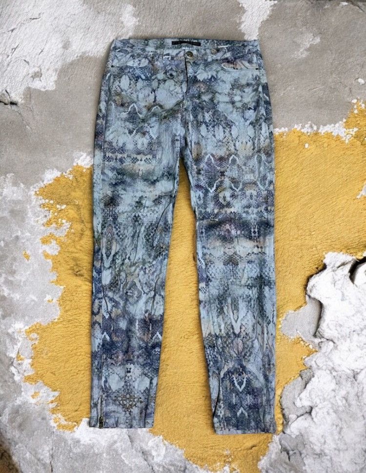 If Six Was Nine × Le Grande Bleu (L.G.B.) × Zara SNAKESKIN - ZARA LONGPANTS Size US 30 / EU 46 - 2 Thumbnail