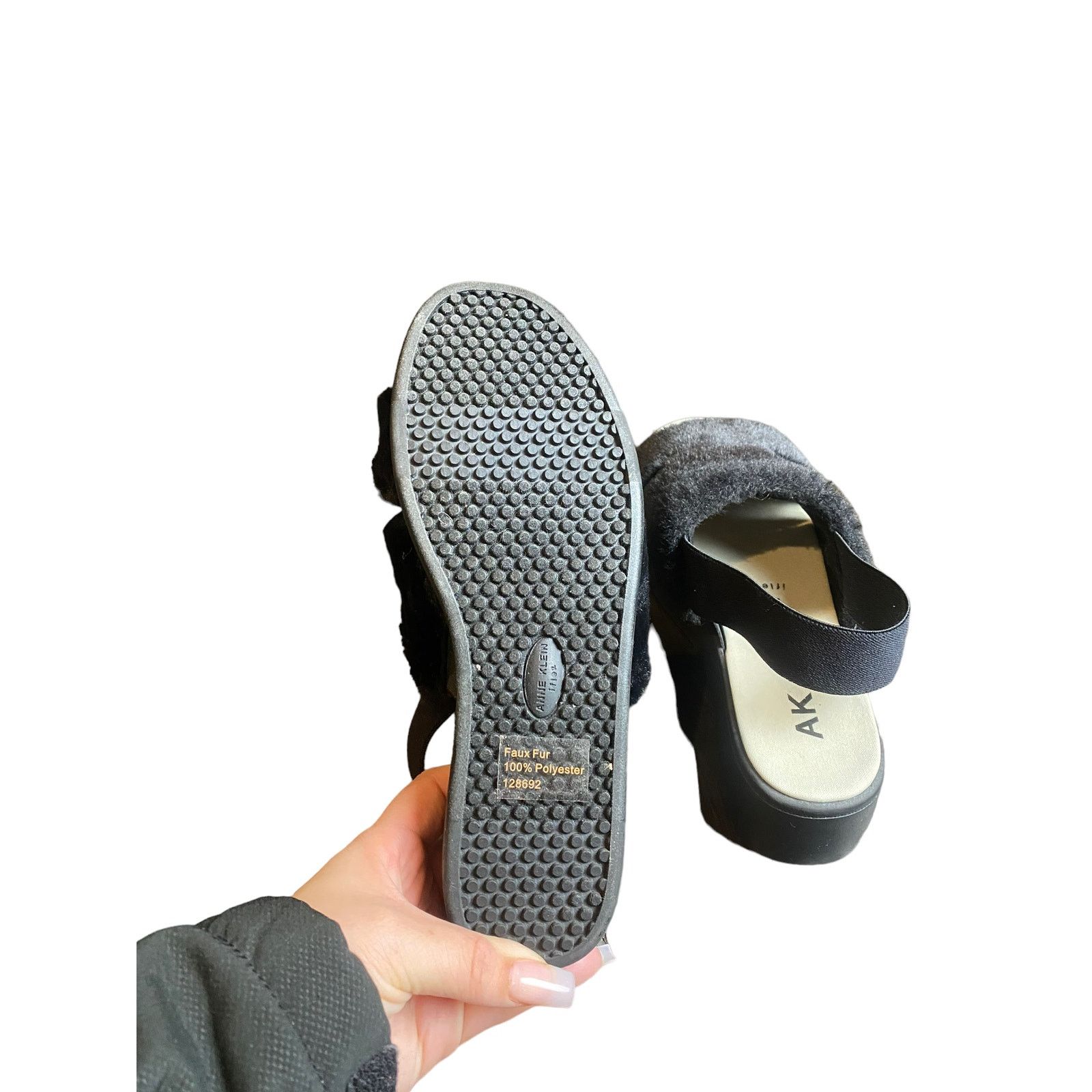Anne Klein Anne Klein Tee-F Faux Sandal Black 5.5 Size US 5.5 / IT 35.5 - 4 Thumbnail