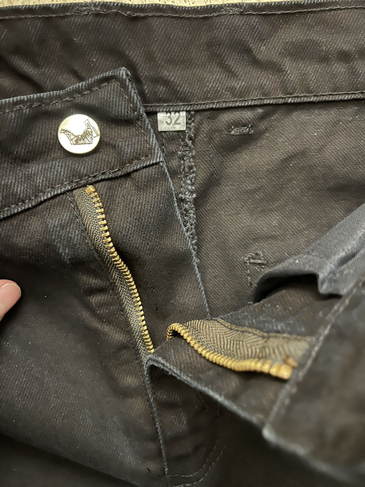 Other EauxClaire Black “Spiral” Flared Denim Size US 32 / EU 48 - 5 Thumbnail