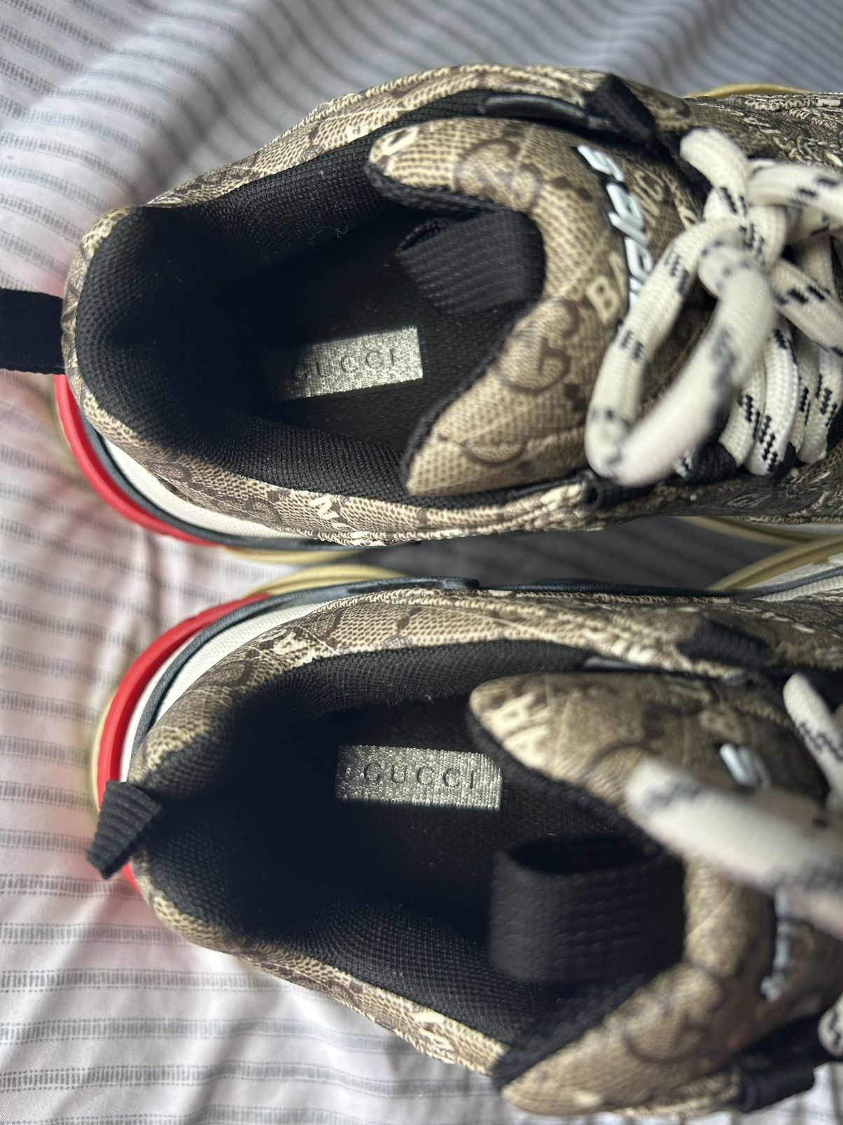 Balenciaga × Gucci Gucci x Balenciaga The Hacker Project Triple S Size US 8 / IT 38 - 6 Thumbnail