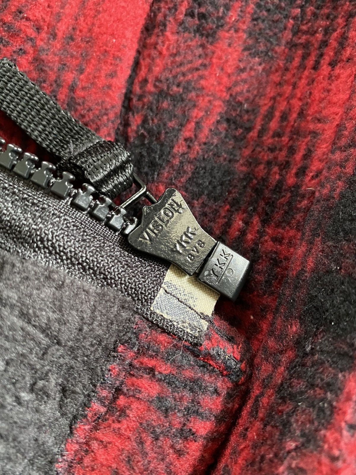 Flannel × Japanese Brand × Uniqlo Boa Fleece Zipper Up Flannel Winter Jacket Size US M / EU 48-50 / 2 - 6 Thumbnail