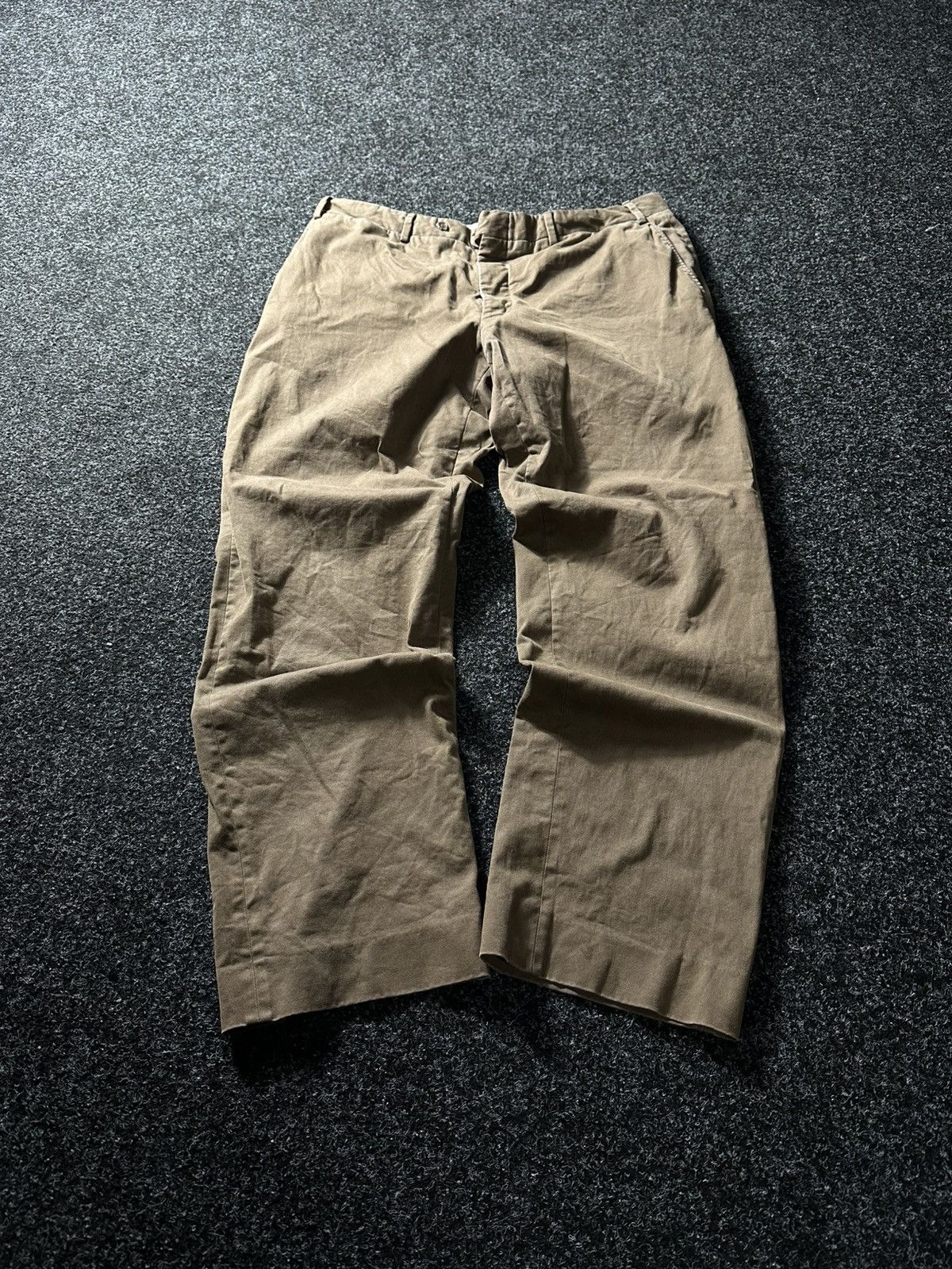 🚨 VINTAGE CANALI MEN PANTS BROWN OLD MONEY LUXURY RARE