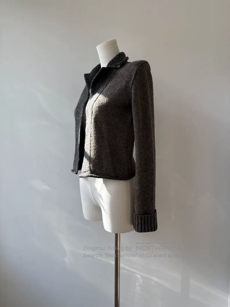 Yohji Yamamoto Yohji Yamamoto size 3 13AW wool short cardigan jacket Size L / US 10 / IT 46 - 4 Thumbnail