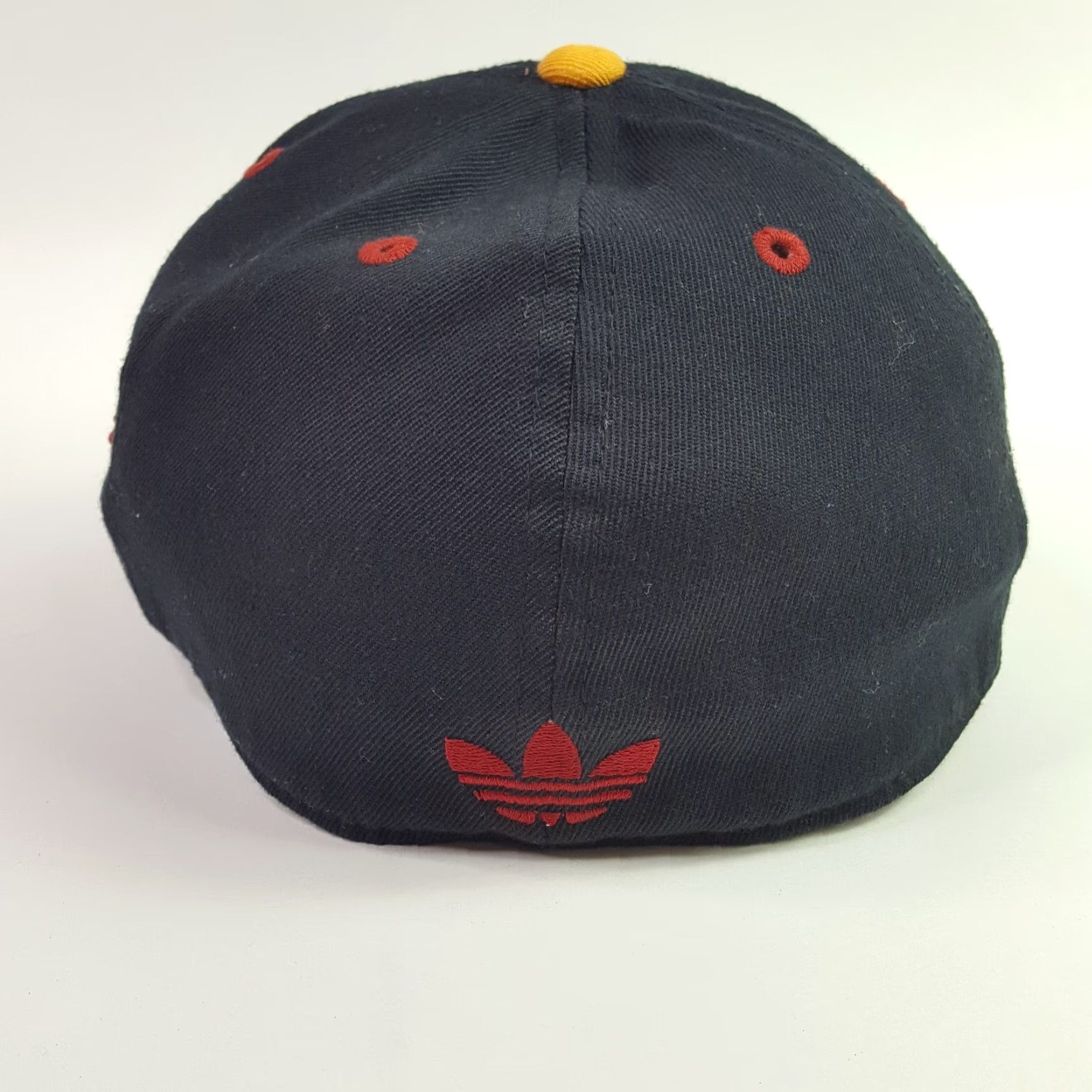 Adidas VINTAGE adidas Miami Heat Hat Baseball Cap NFL NBA Basketball Twill Embroidered 90s Y2K Men's Large Black Cap Logo Size ONE SIZE - 5 Thumbnail