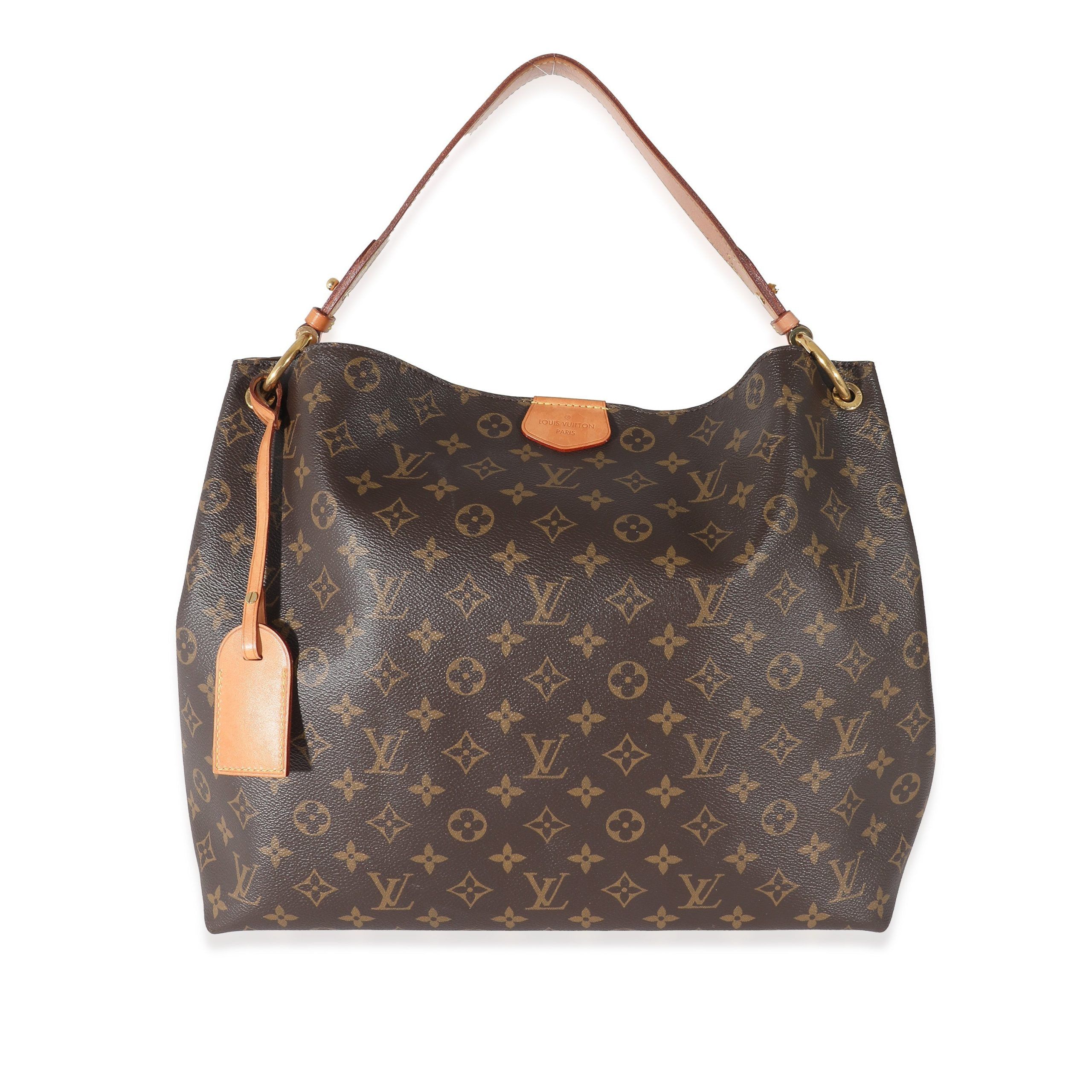image of Louis Vuitton Monogram Canvas Graceful Mm in Brown, Women's