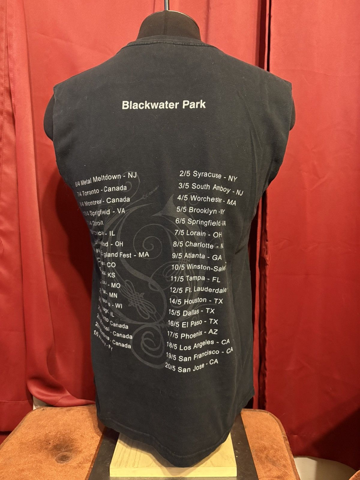 Band Tees Vintage Opeth Tour Tshirt Chopped Sleeves Band Tee Grail Size US M / EU 48-50 / 2 - 5 Thumbnail