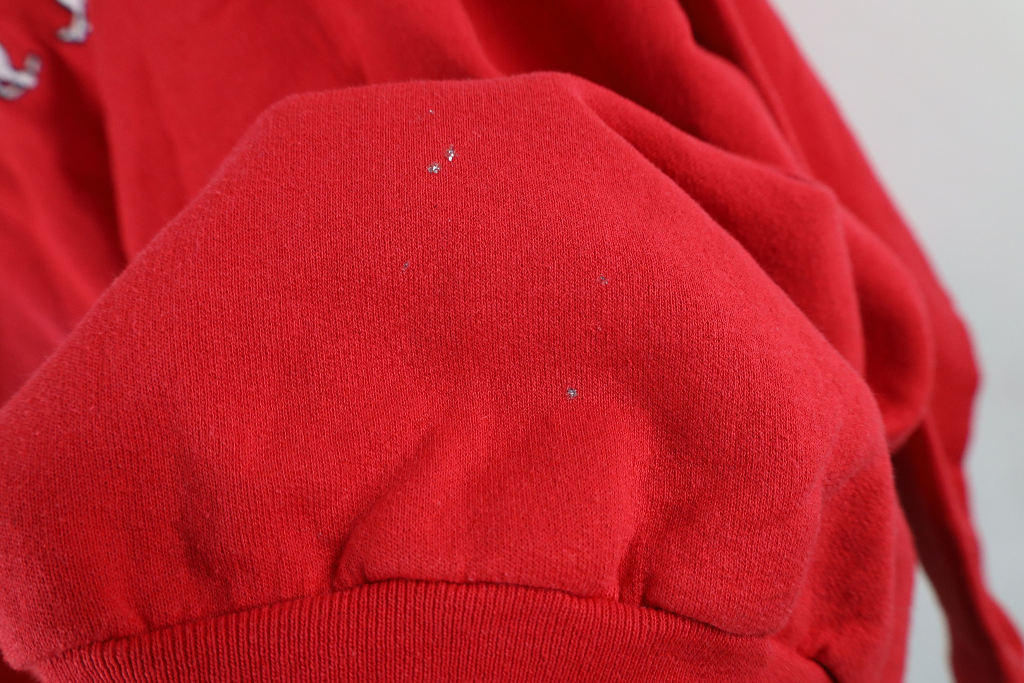 Vintage Vintage 90s Streetwear Must Love Cats Sweatshirt Red Size XL / US 12-14 / IT 48-50 - 7 Thumbnail