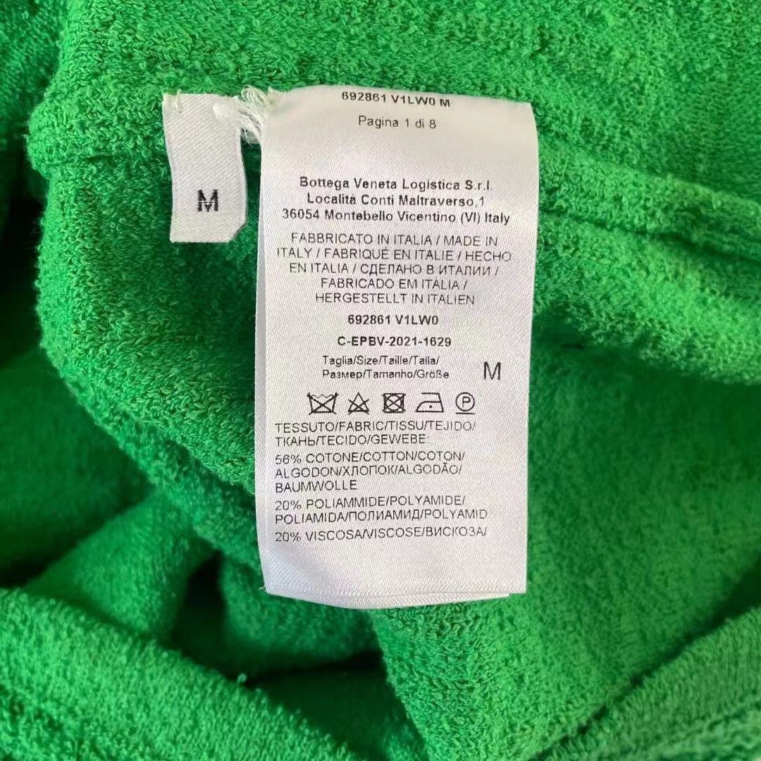Bottega Veneta Bottega Veneta Green Intrecciato Terry Jacket Size US M / EU 48-50 / 2 - 4 Thumbnail