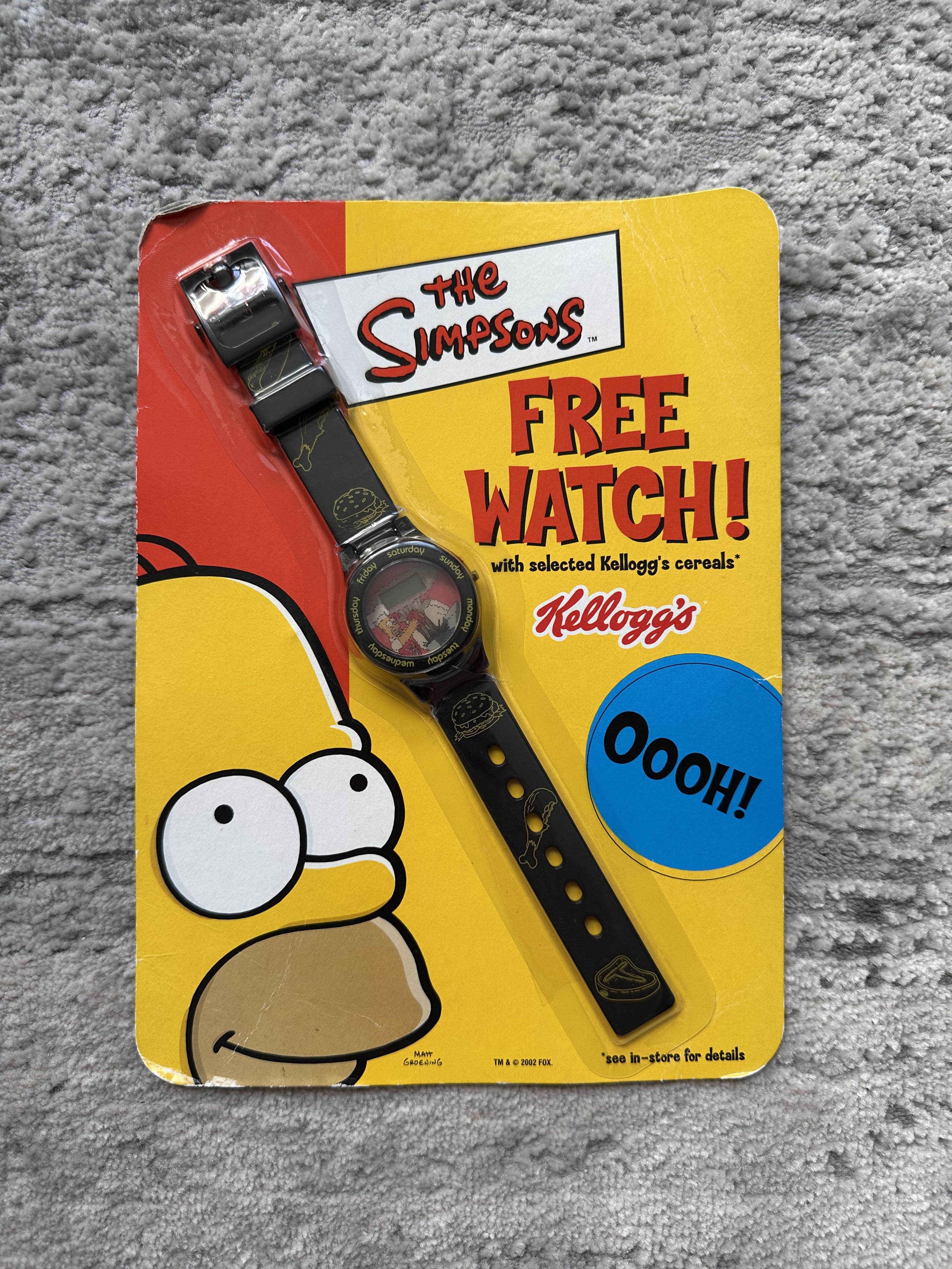 The Simpsons The Simpsons vintage watch 2002 Size ONE SIZE - 1 Thumbnail