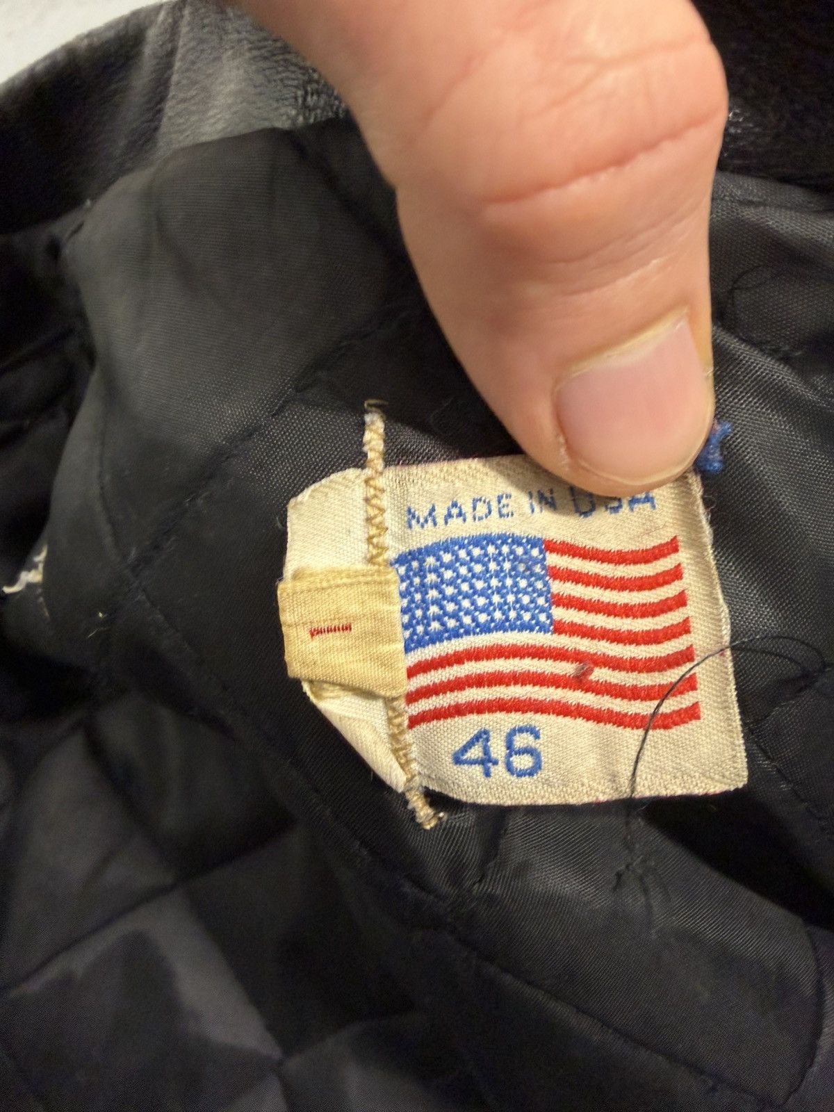 Schott Vintage Schott Perfecto 418 Dense Leather Made In USA Jacket Size US L / EU 52-54 / 3 - 10 Thumbnail