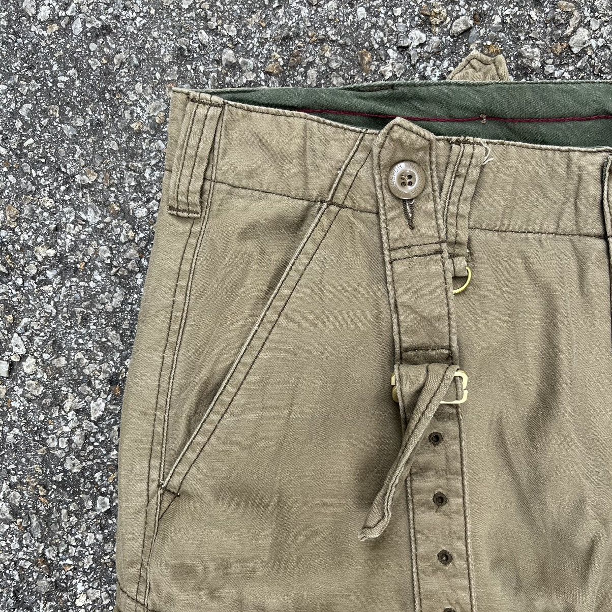Number (N)ine Japanese Brand Cargo Pants Suspender Goa Style Size US 32 / EU 48 - 6 Thumbnail