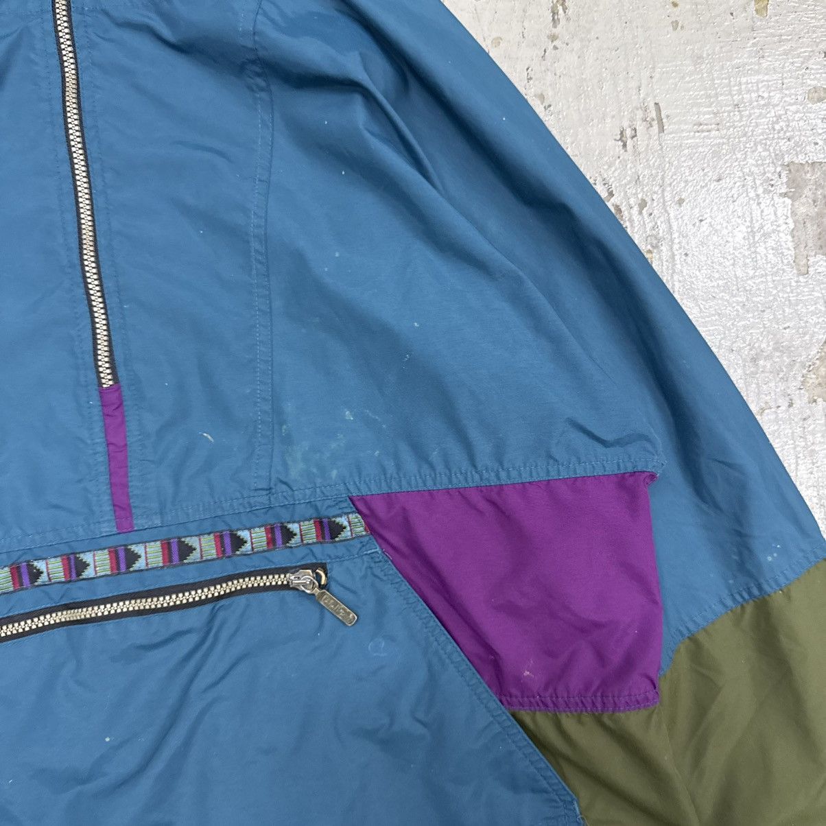 L.L. Bean Vintage L.L Bean Anorak Pullover Half Zipper Jacket Size US L / EU 52-54 / 3 - 3 Thumbnail