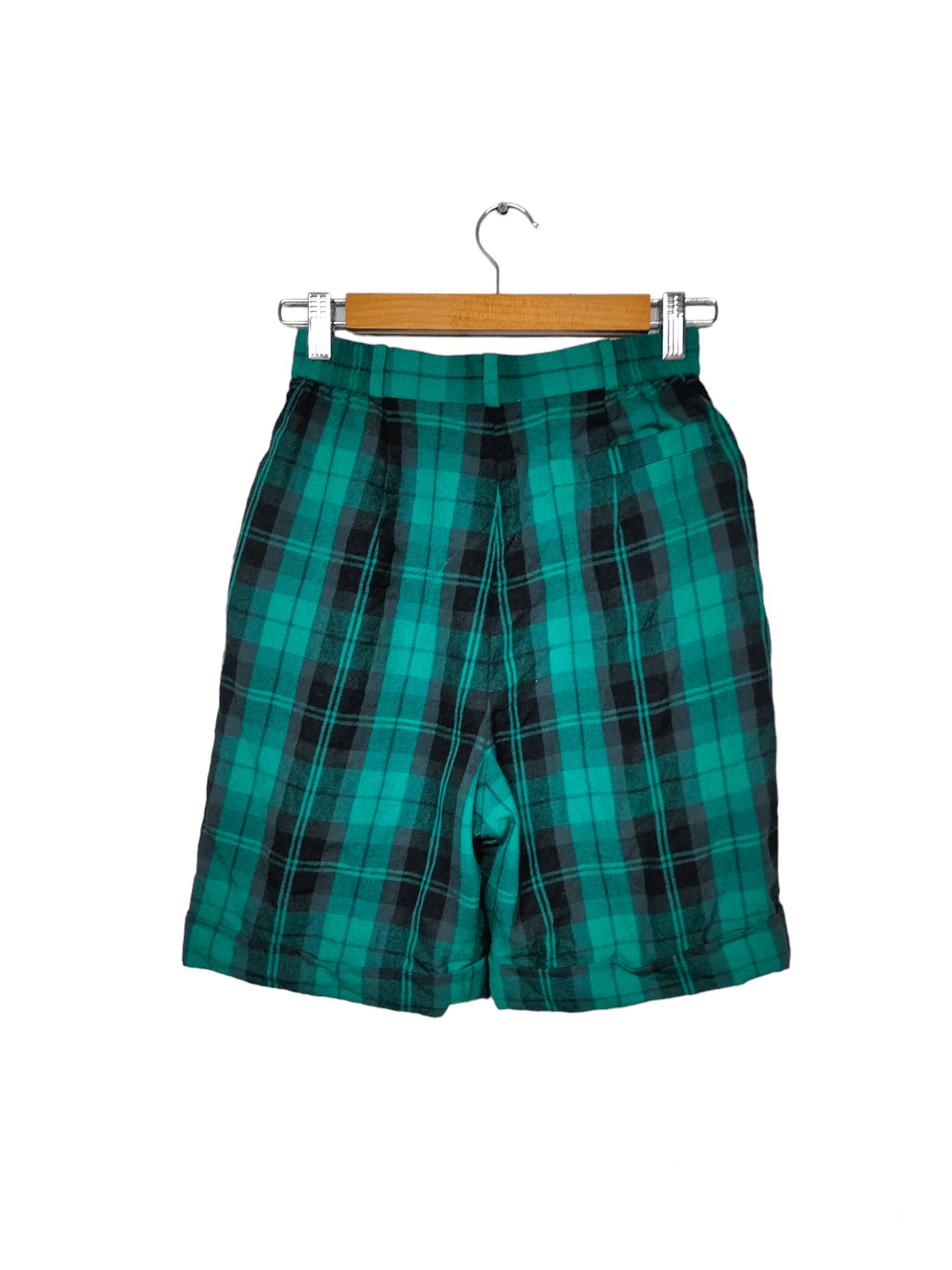Christian Dior Monsieur Vintage Christian Dior plaid shorts Size 24" / US 00 / IT 34 - 2 Thumbnail