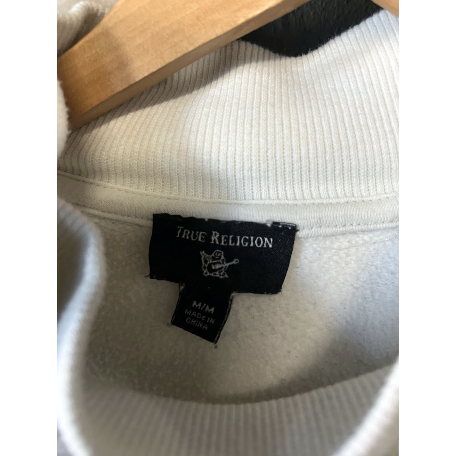 True Religion True Religion Hoodie Womens White Cropped Pullover Graphic Size M Size M / US 6-8 / IT 42-44 - 2 Thumbnail