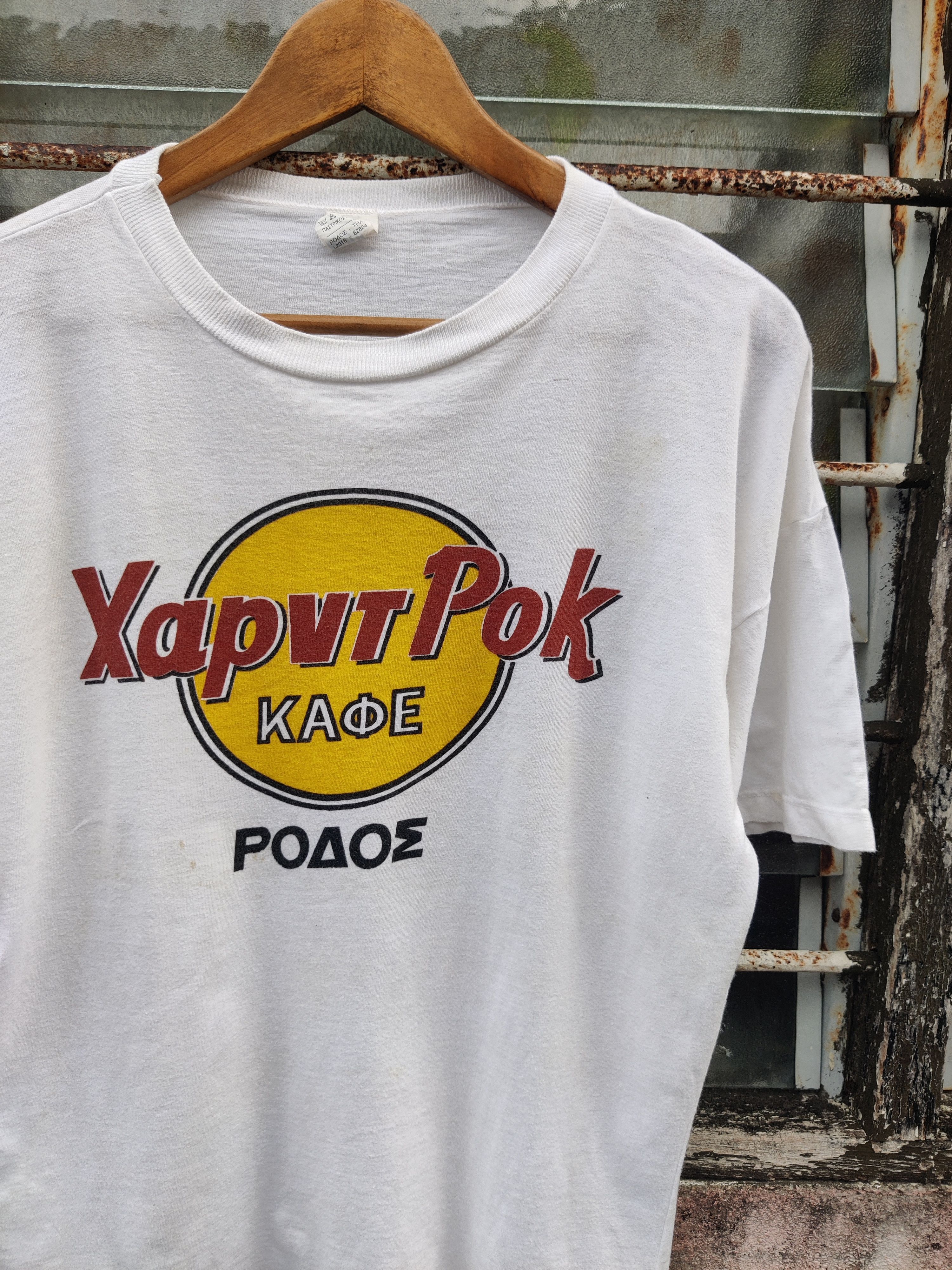 Hard Rock Cafe Vintage Rare Hard Rock Cafe Rhodes Greece Boxy Shirt Size US M / EU 48-50 / 2 - 3 Thumbnail