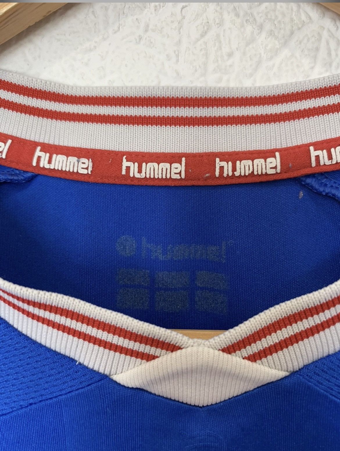 Hummel GLASGOW RANGERS HUMMEL 2019/2020 HOME KIT SOCCER JERSEY Size US M / EU 48-50 / 2 - 2 Thumbnail