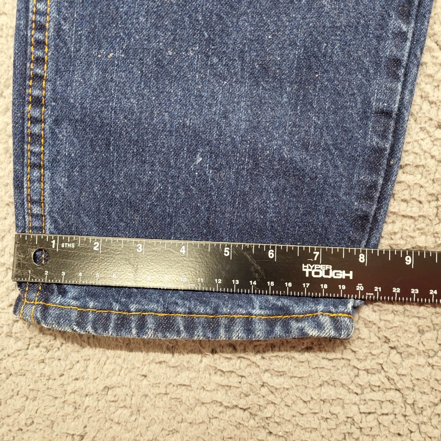 Dickies Dickies Jeans Mens 34 x 30 Straight Leg Denim Blue Work Pants Regular 5-Pocket 29x32 Size US 34 / EU 50 - 6 Thumbnail