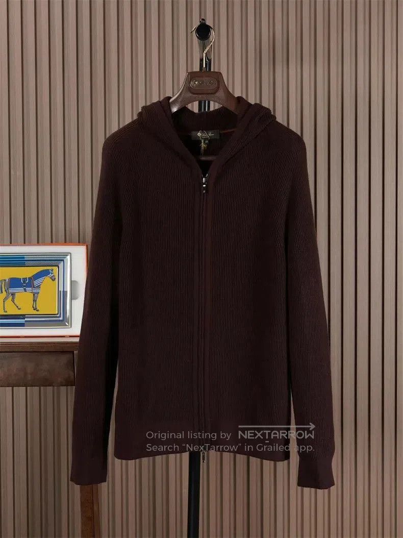 Loro Piana Loro Piana Men's Cashmere Hooded Jacket. Size US M / EU 48-50 / 2 - 1 Thumbnail