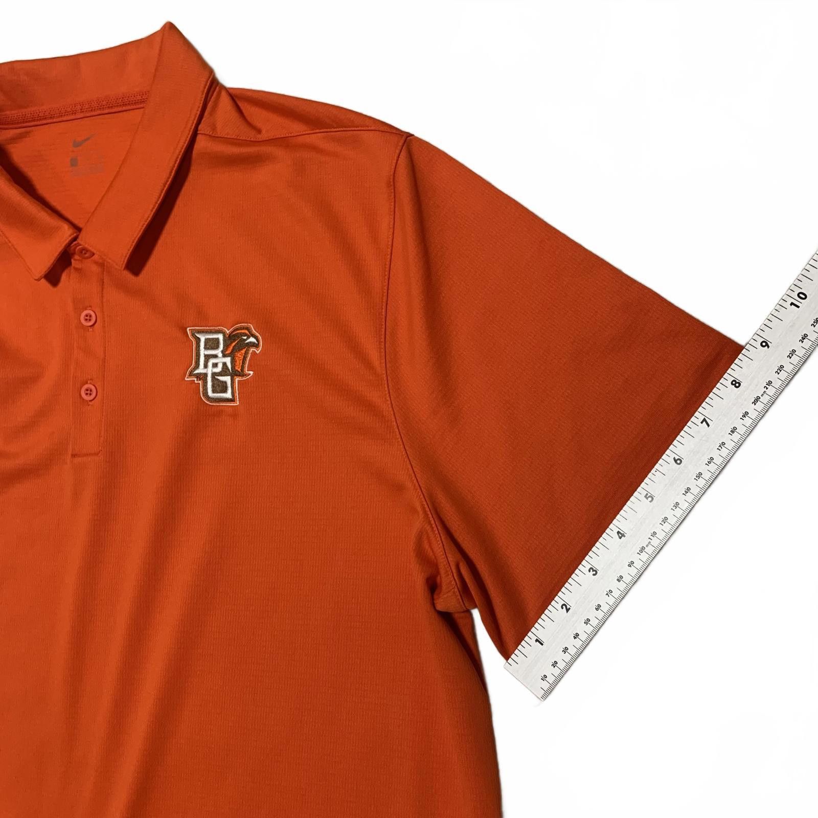 Nike Nike Men's L Bowling Green State Polo Shirt Orange Size US XXL / EU 58 / 5 - 11 Thumbnail