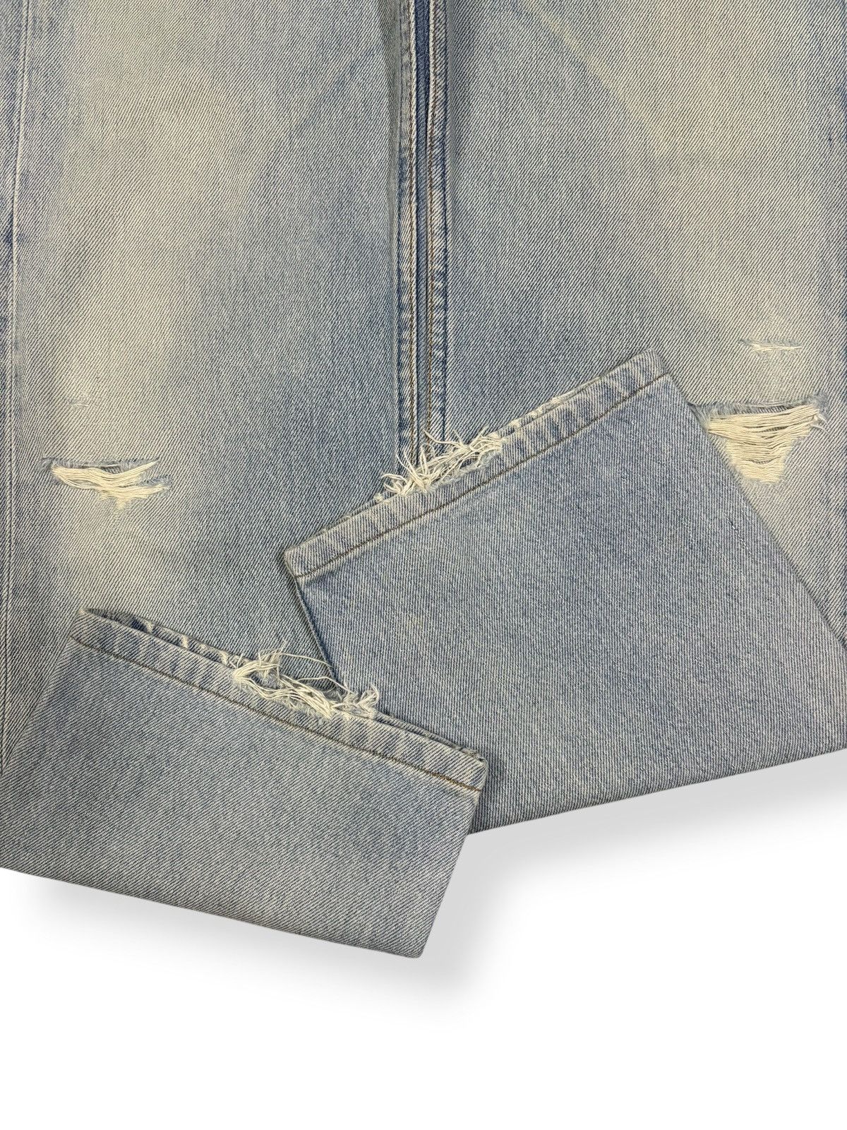 Levi's Vintage 90s Levis 501 Faded Regular Fit Distressed Jeans Size US 30 / EU 46 - 10 Thumbnail