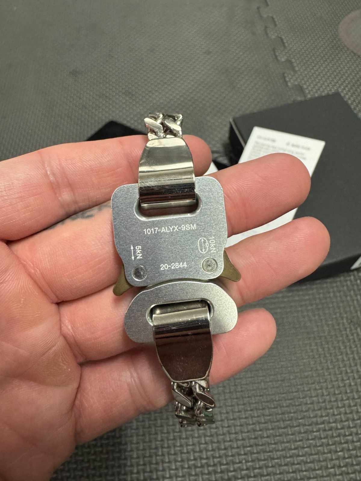 1017 ALYX 9SM Thick chain signature buckle Size ONE SIZE - 5 Thumbnail