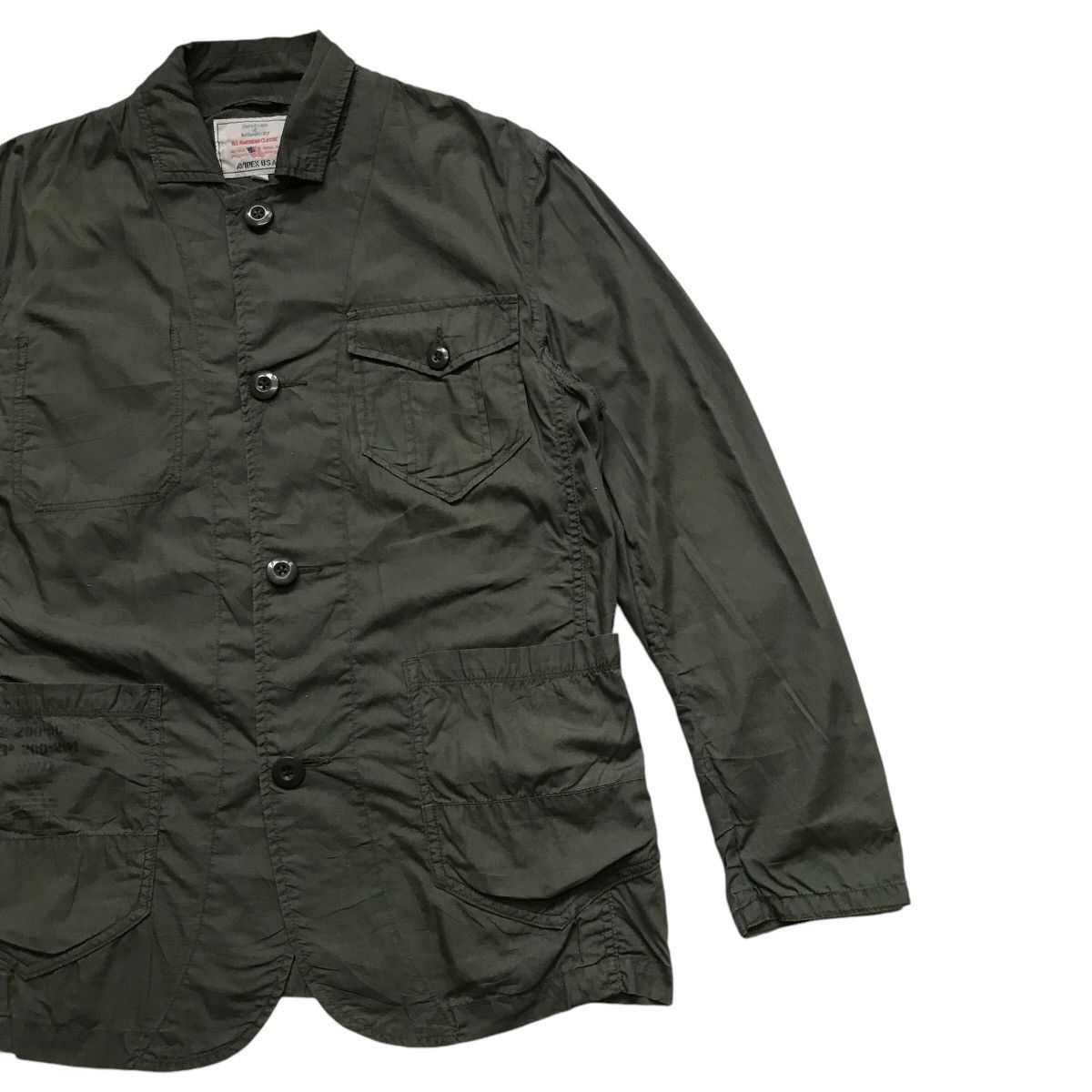 Avirex Vintage 90s Avirex Workers Military Jacket Size US M / EU 48-50 / 2 - 5 Thumbnail