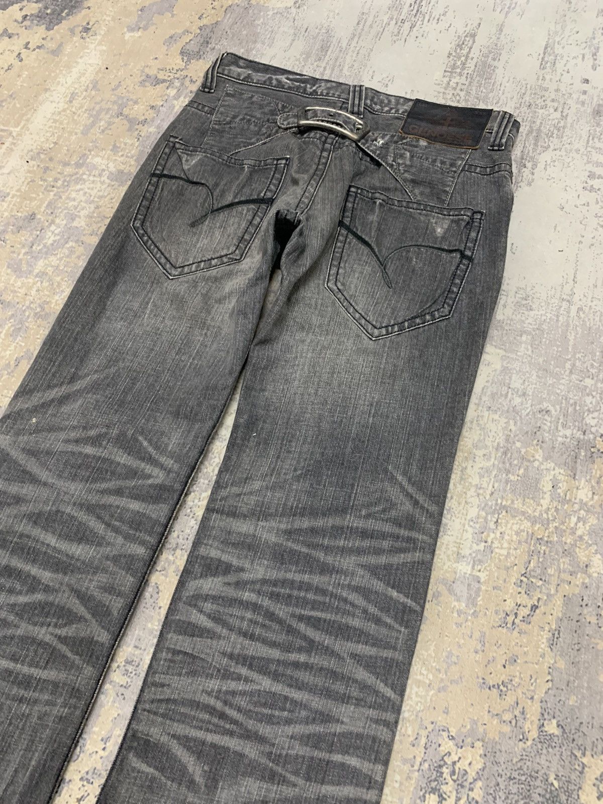 Japanese Brand Japanese Genoese Open Hem Clawmark Denim Pant 32x31 Size US 32 / EU 48 - 10 Thumbnail
