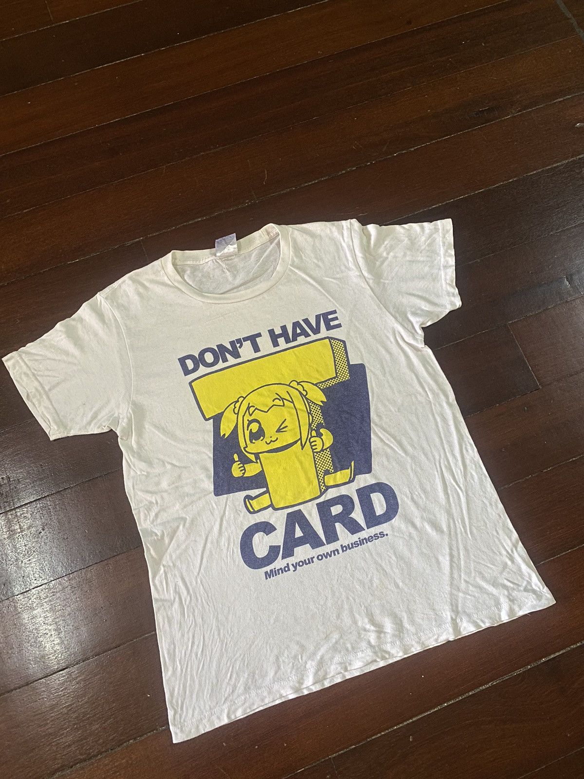Anime × Vintage Rare pop team epic takeshobo no card anime manga japan Size US L / EU 52-54 / 3 - 5 Thumbnail
