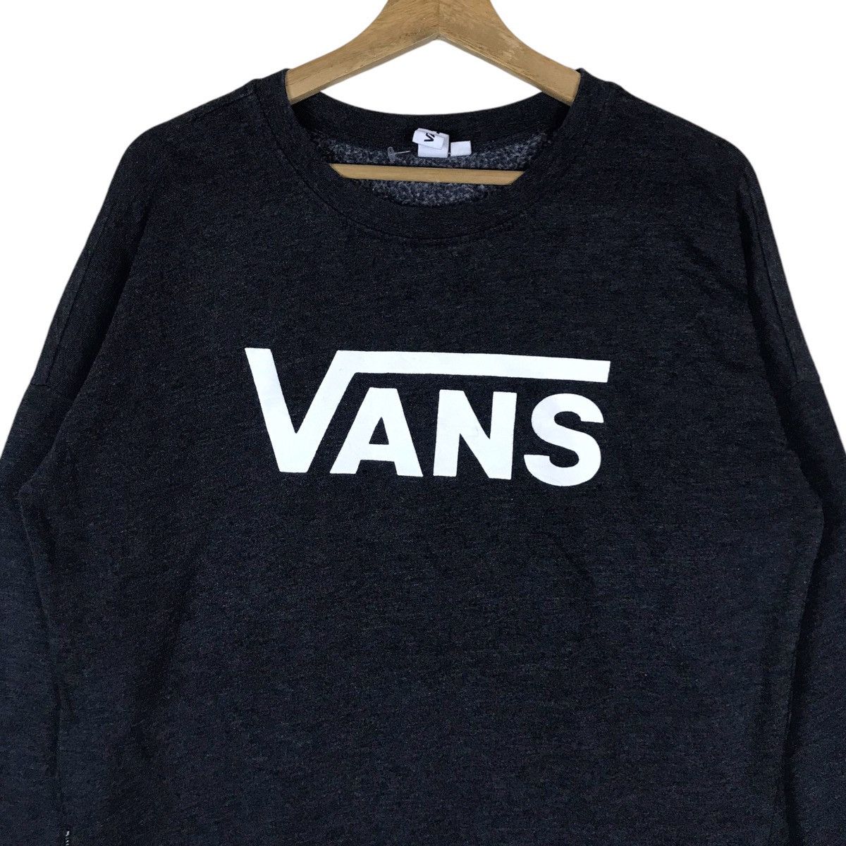 Vans Vintage Vans Spell Out Pullover Jumper Sweatshirt Size US L / EU 52-54 / 3 - 2 Thumbnail