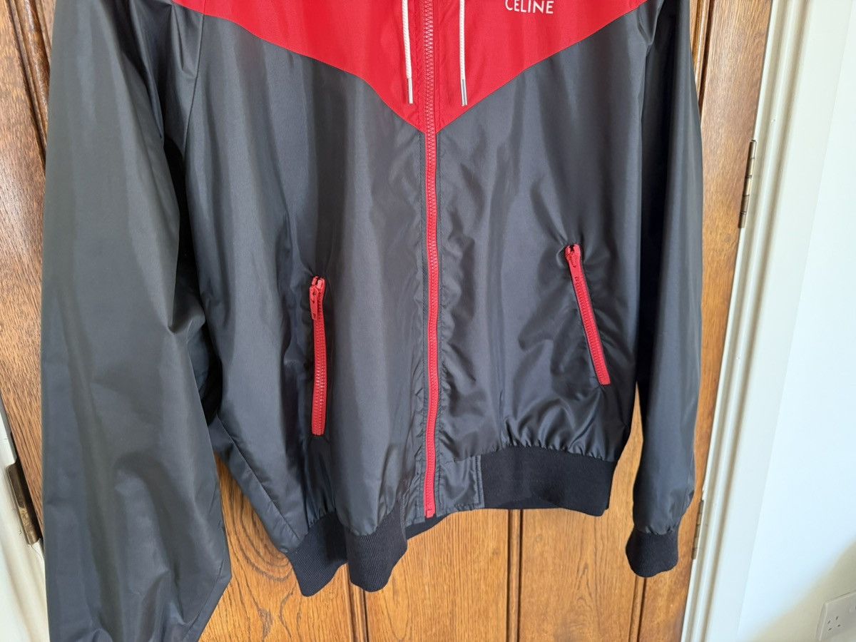 Celine SS21 Celine windbreaker hoodie jacket Hedi Slimane logo 52 Size US L / EU 52-54 / 3 - 12 Thumbnail