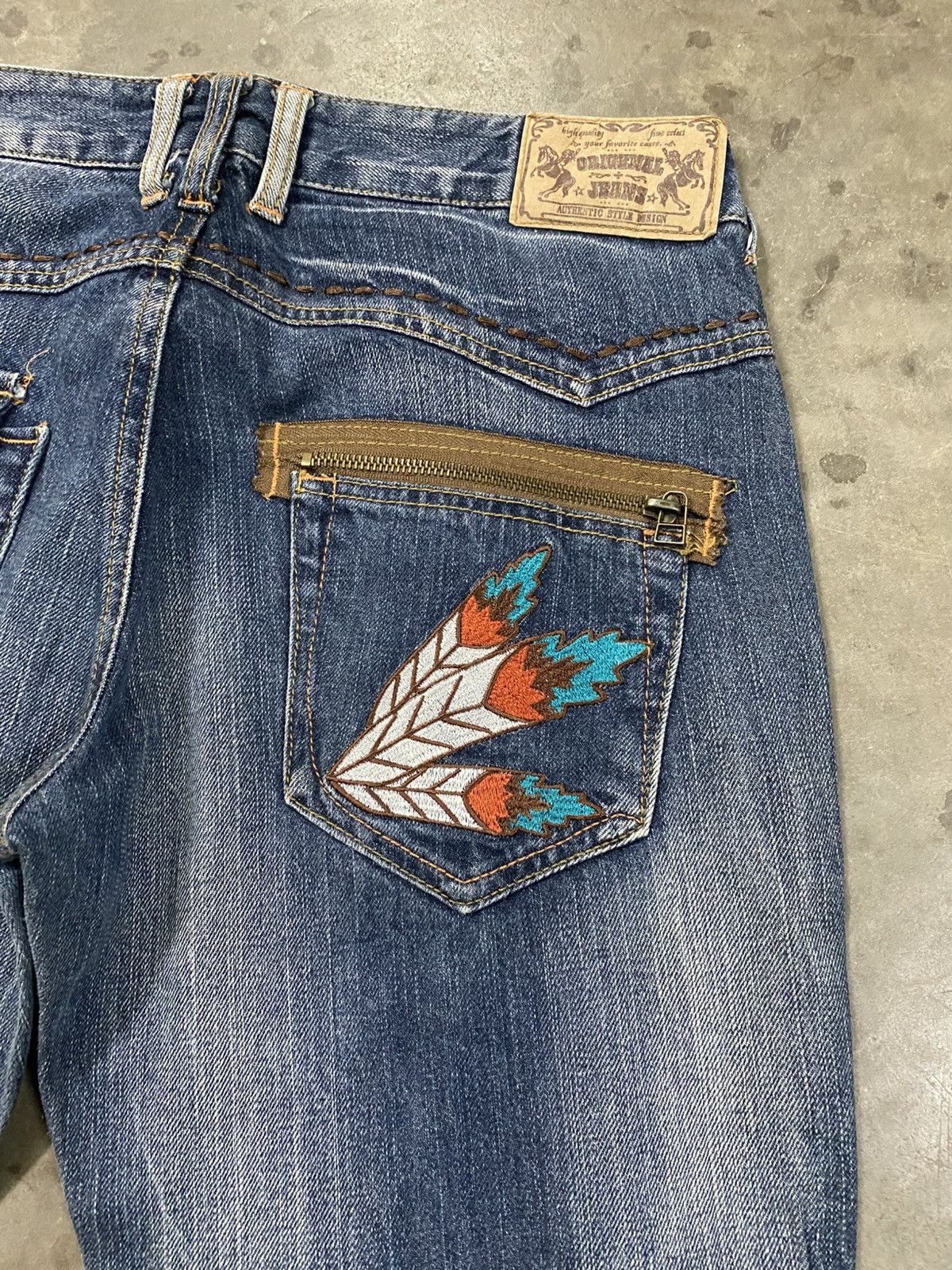 Tornado Mart Flare Jeans Japanese Origenal Japan Brand Denim @293 Size US 30 / EU 46 - 6 Thumbnail