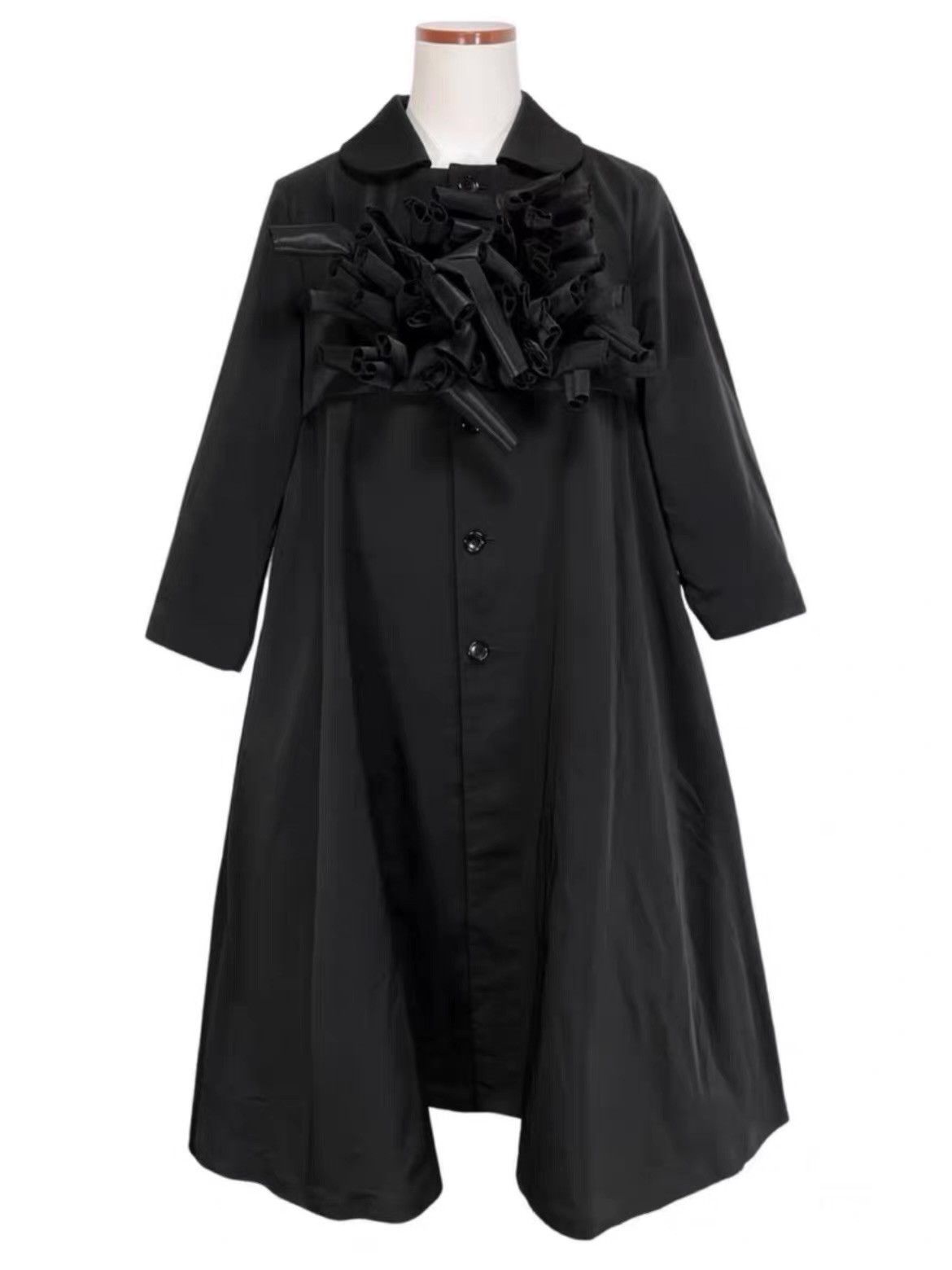 Comme des Garcons Comme des Garçons CDG Main Line Long Trench Coat Ｑ24 Size XS / US 0-2 / IT 36-38 - 1 Thumbnail