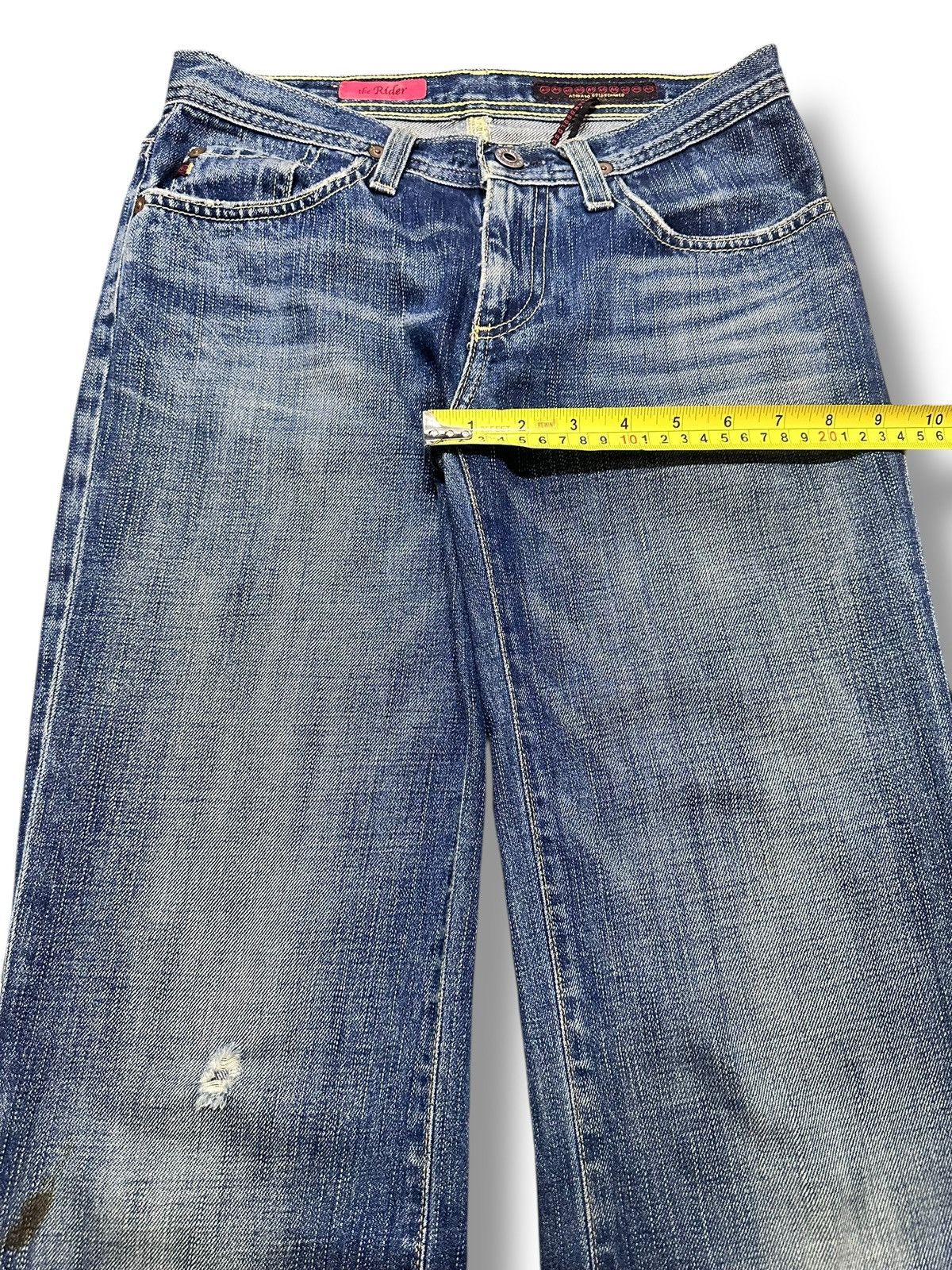AG Adriano Goldschmied AG Baggy Loose Jeans Style With Faded Wash Size US 28 / EU 44 - 18 Thumbnail
