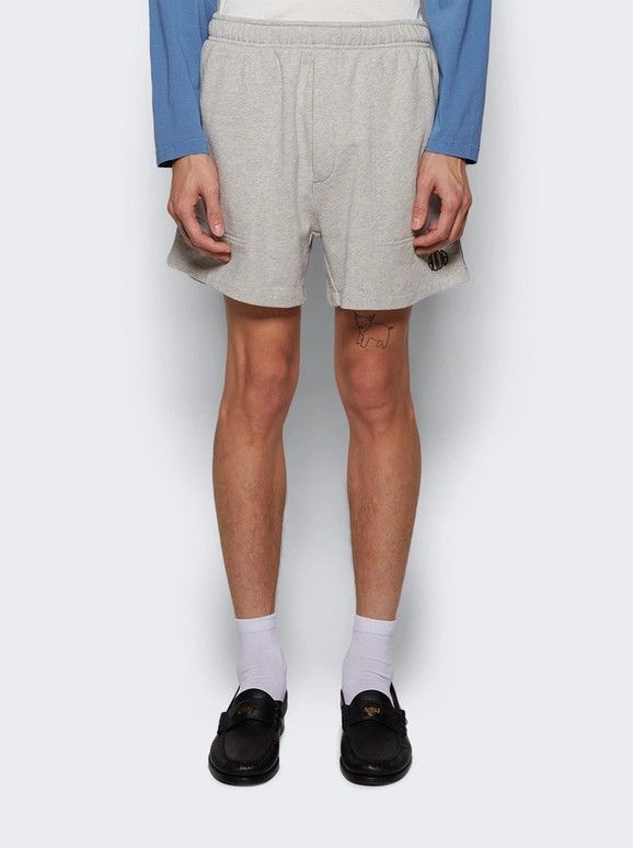 Bode o1mle0226 Crew Side Stripe Shorts in Gray Size US 34 / EU 50 - 2 Thumbnail