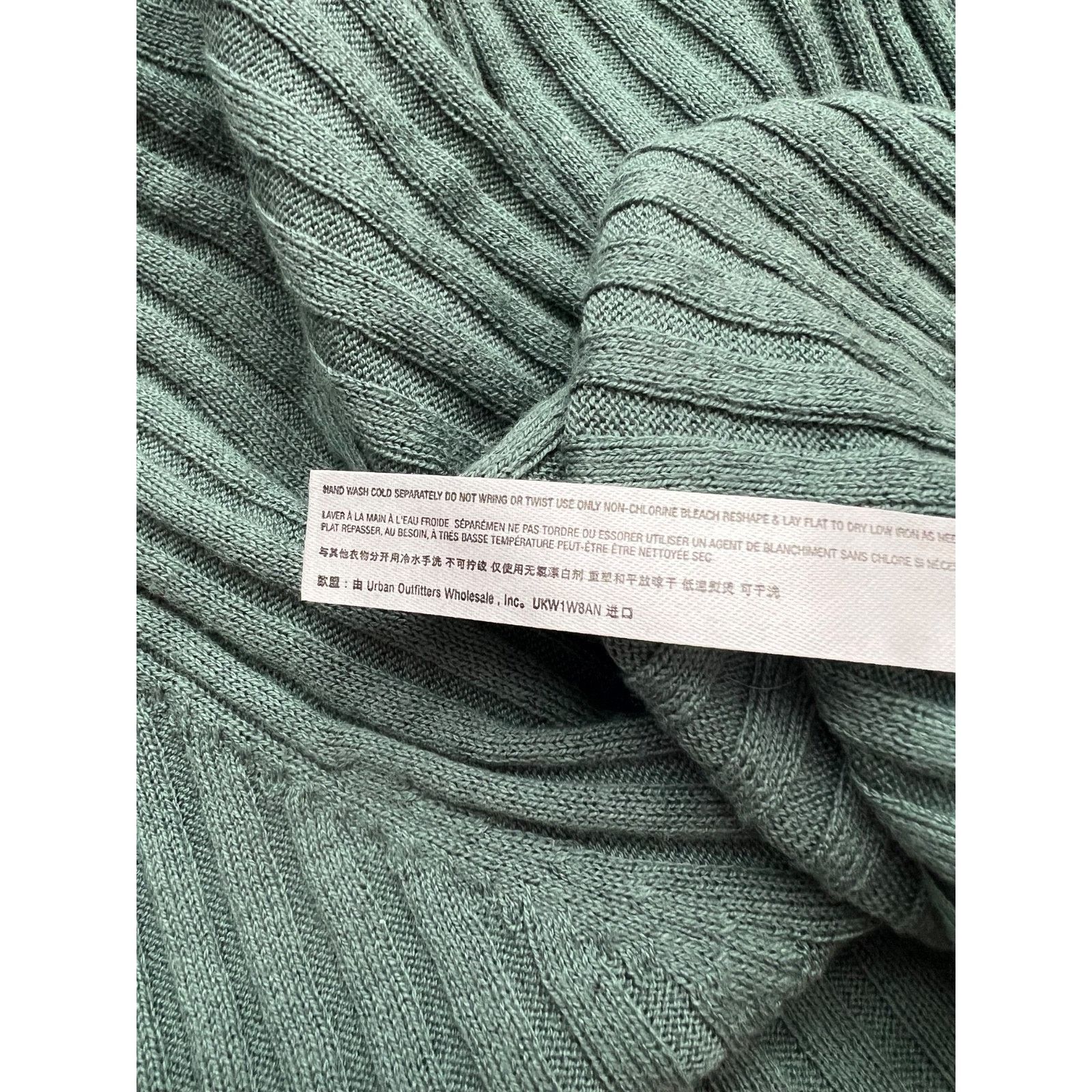 Free People Free People White Knit Weight Sweater Green Pet S A003140 Size S / US 4 / IT 40 - 7 Thumbnail