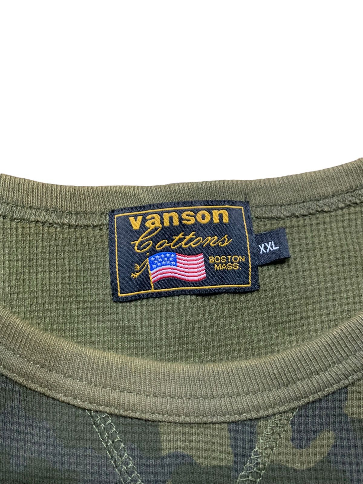 Vanson Leathers Vanson leathers camo wrench flame skull vintage Size US XL / EU 56 / 4 - 8 Thumbnail