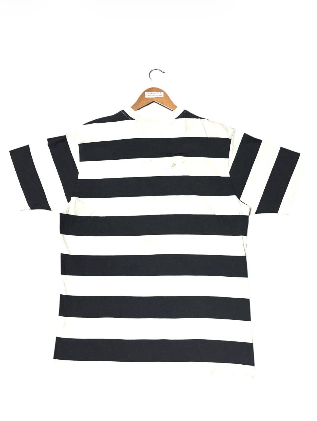 agnes b. VINTAGE AGNES B. STRIPED TSHIRT TEE💥 Size US L / EU 52-54 / 3 - 8 Thumbnail