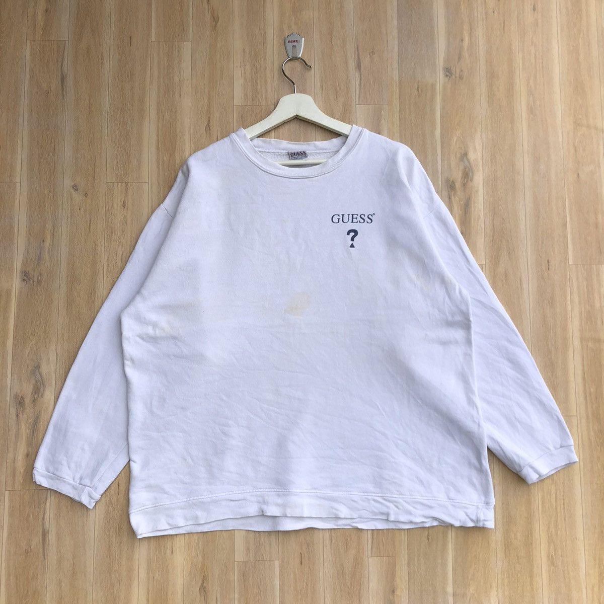 Guess × Vintage Vintage Guess Brand Sweatshirt Size US XL / EU 56 / 4 - 2 Thumbnail