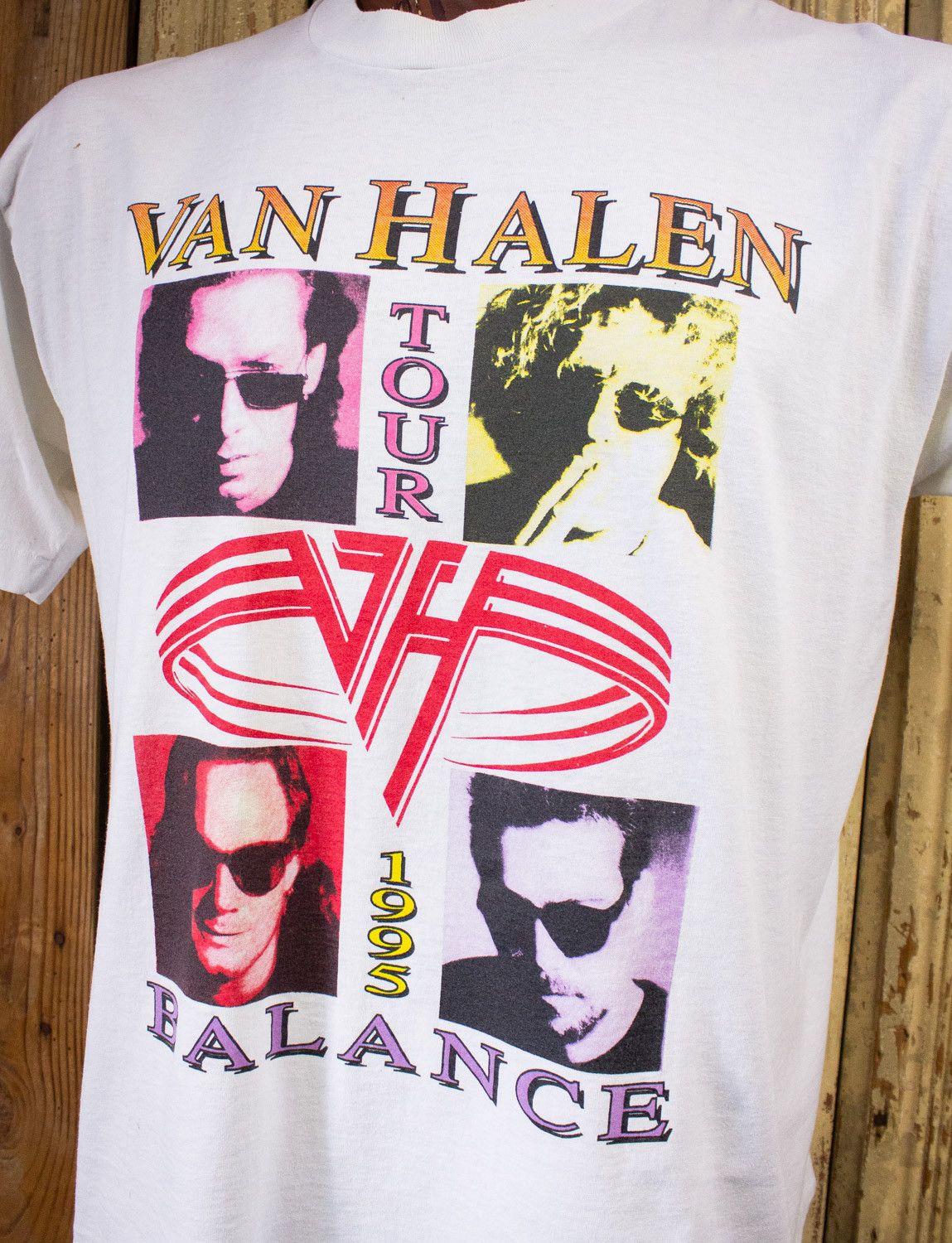 Band Tees × Vintage Vintage Van Halen Balance Concert T Shirt 1995 Size US XL / EU 56 / 4 - 5 Thumbnail