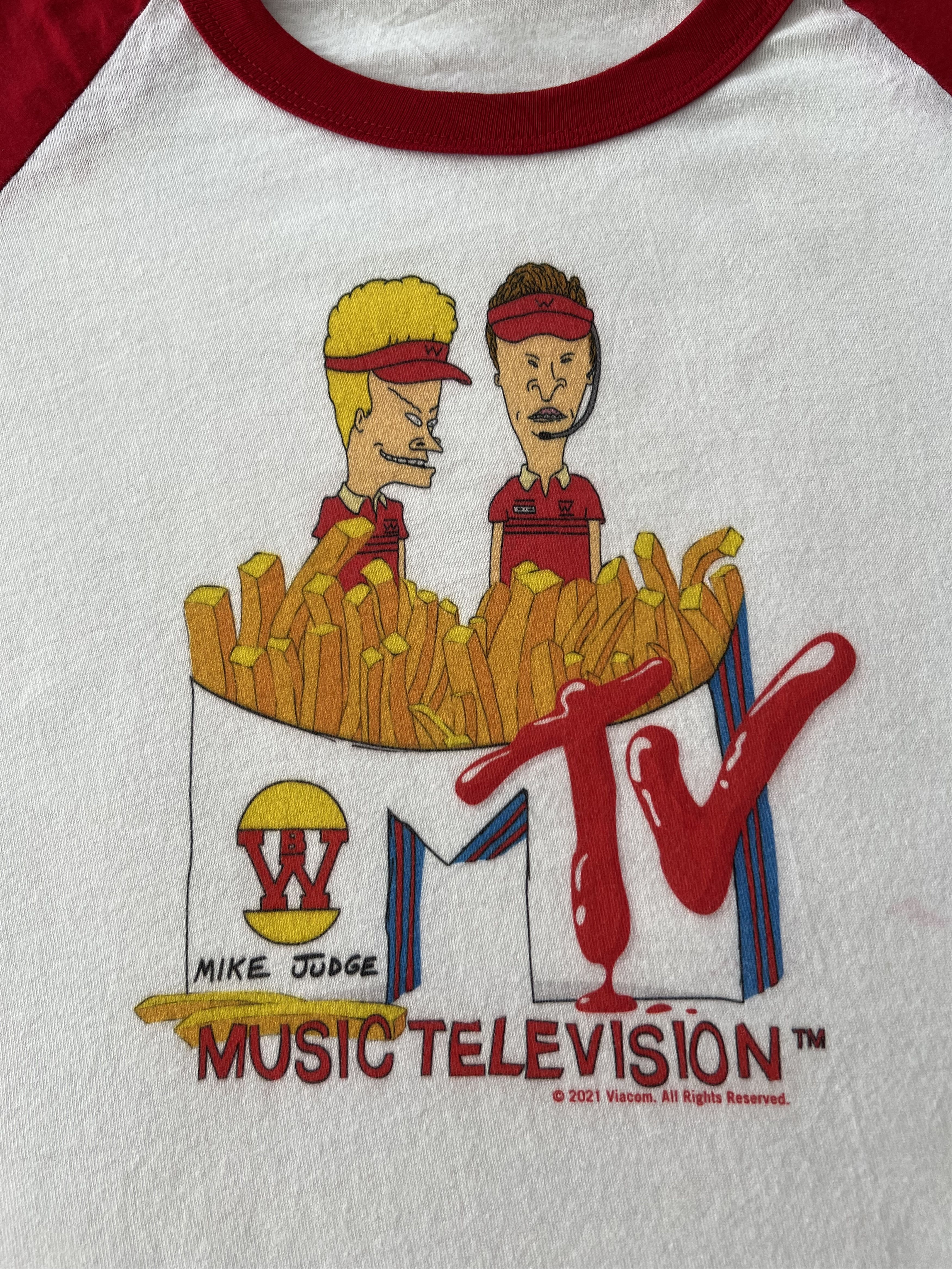 Cartoon Network Vintage 2021 Beavis and Butt-Head MTV Cartoon Long Sleeve Size US L / EU 52-54 / 3 - 4 Thumbnail