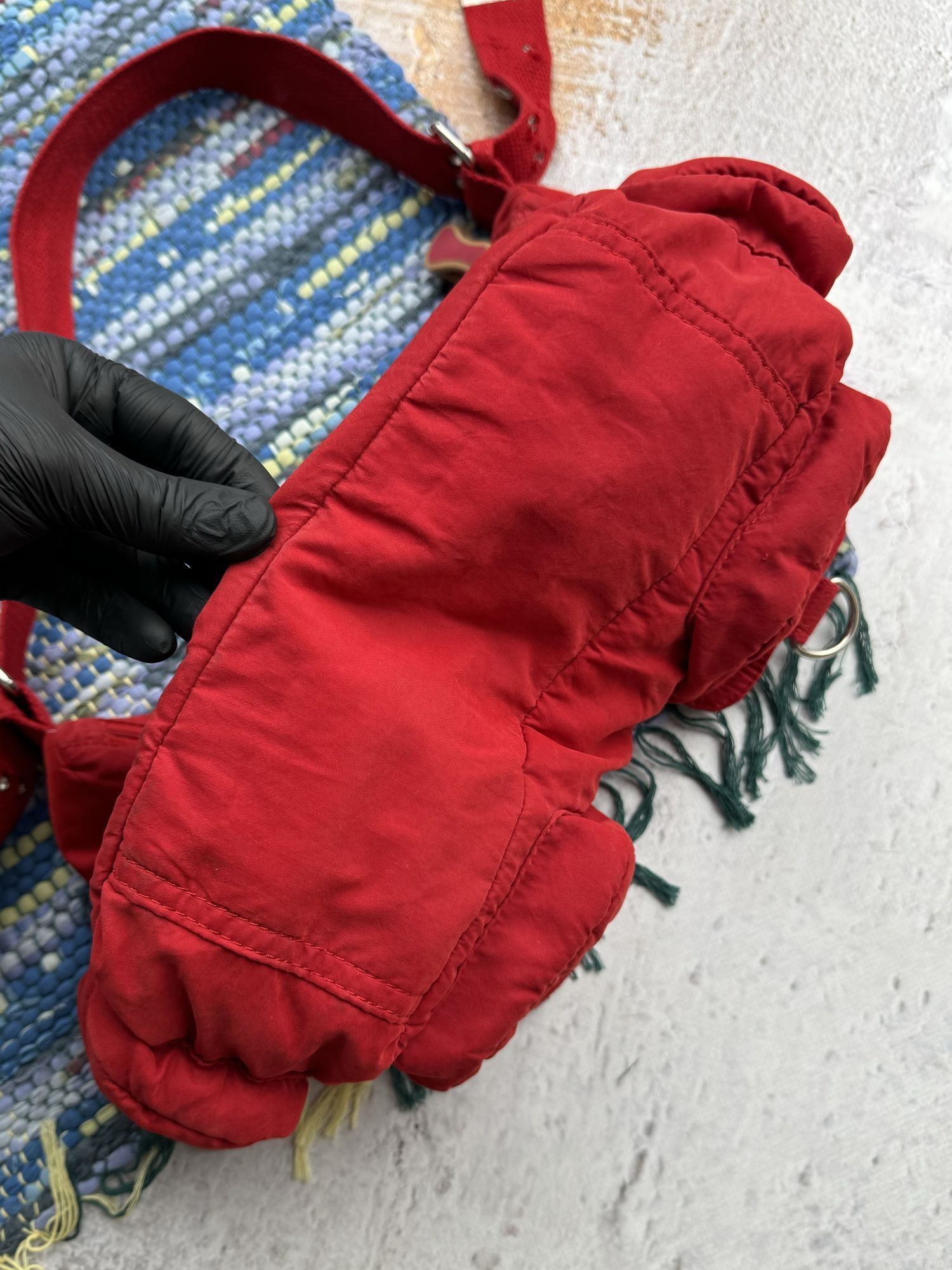 Vintage Vintage Cargo Handle Bag A440(13) Size ONE SIZE - 11 Thumbnail
