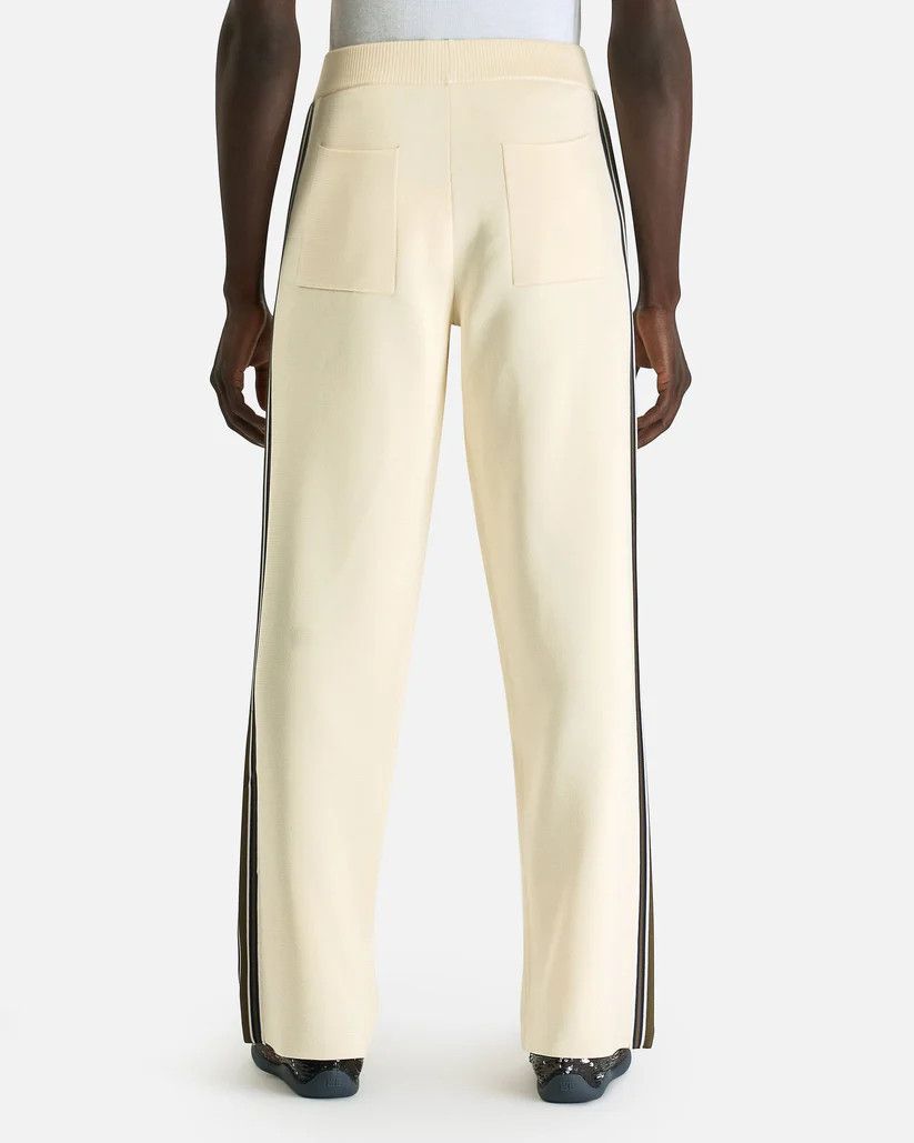 Wales Bonner o1s1v1r1oon0825 Tide Track Pant in White/Ivory Size US 30 / EU 46 - 2 Thumbnail