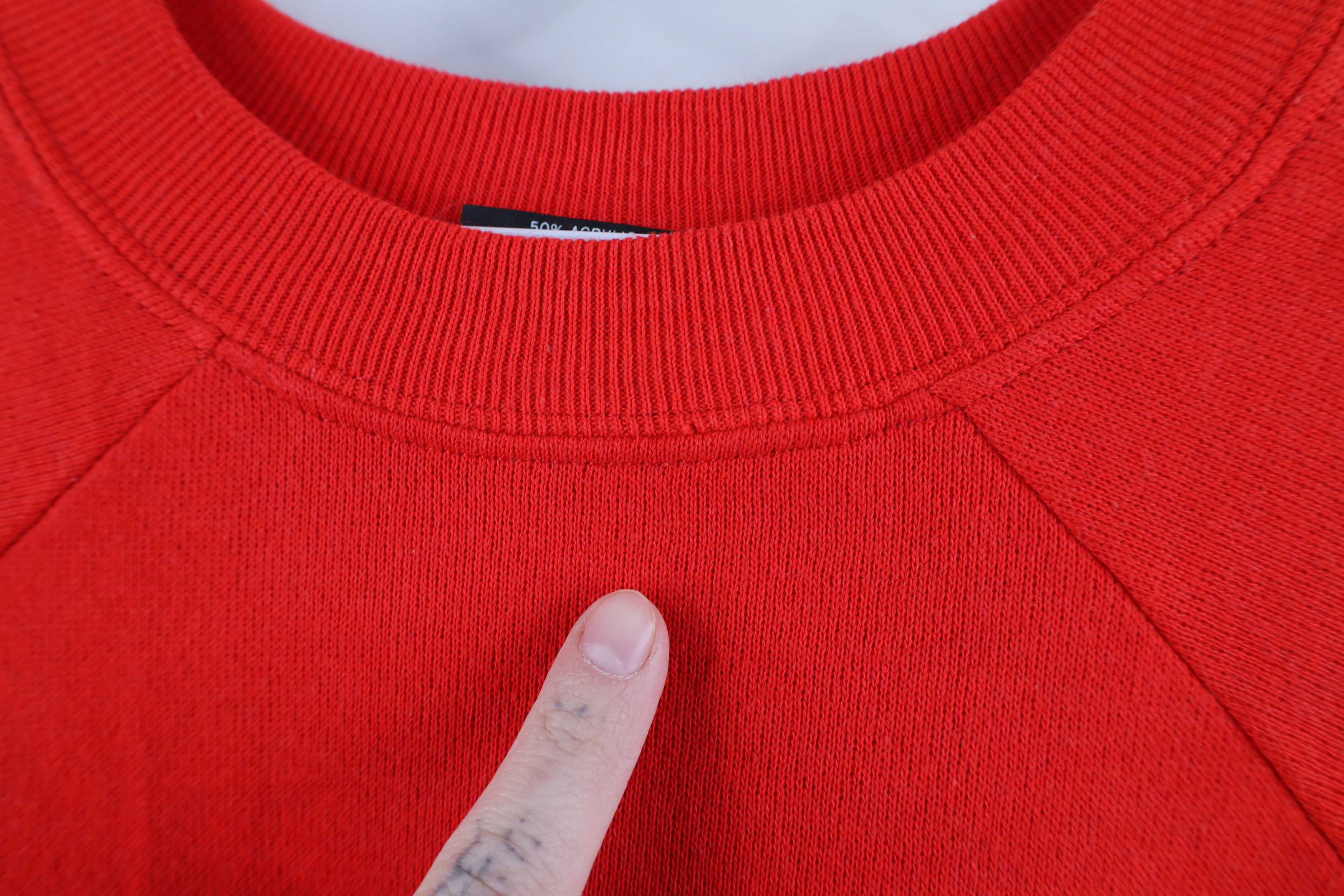 Vintage Vintage 80s 90s A Toys R Us Kid Crewneck Sweatshirt Red USA Size XL / US 12-14 / IT 48-50 - 6 Thumbnail