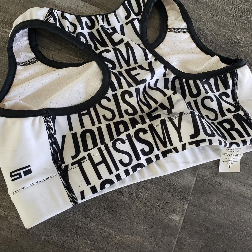 Designer Marble | Shaun T | This Is My Journey Sport Bra Size ONE SIZE - 4 Thumbnail