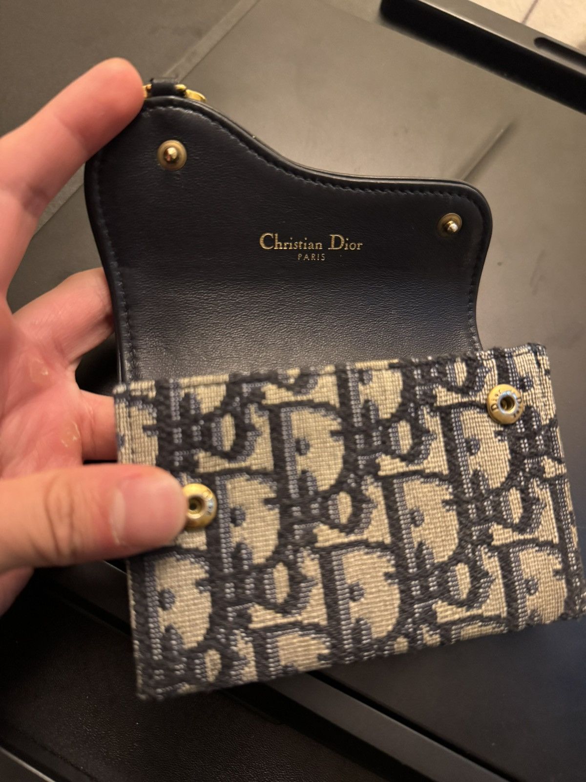Dior Dior Saddle Cardholder 5 Gusset Size ONE SIZE - 5 Thumbnail